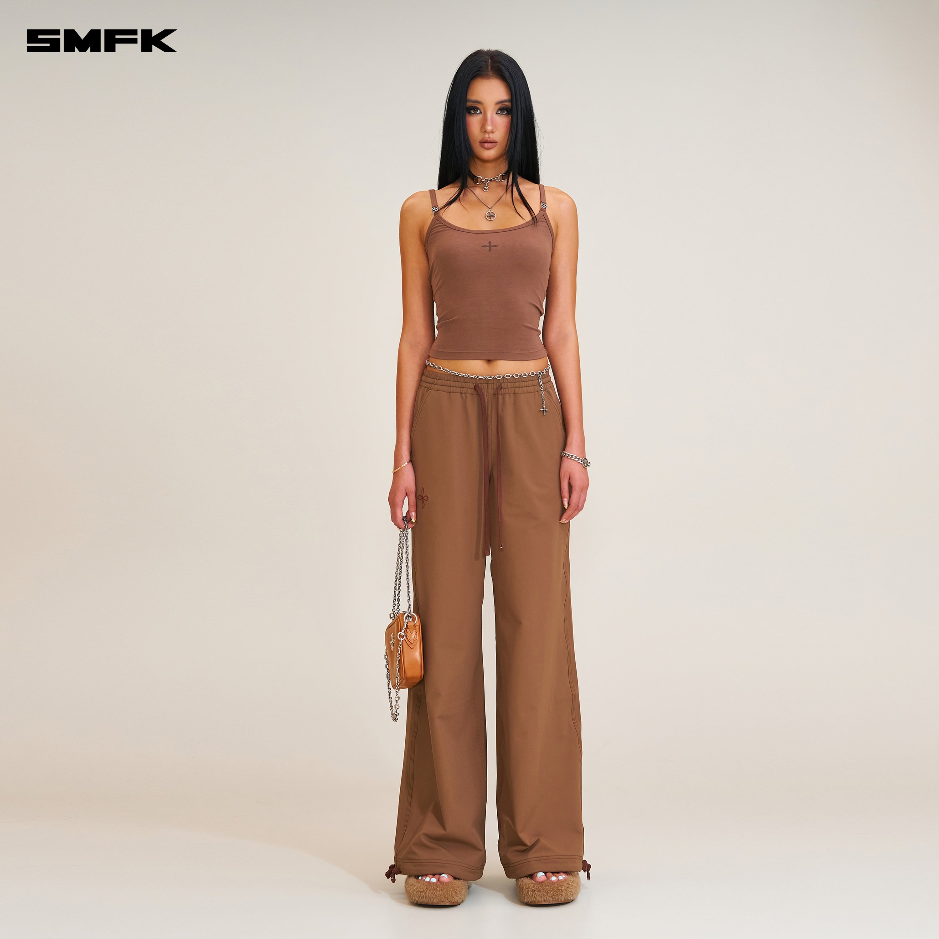 COMPASS MODE TOWER HIKE-TECH SPORTS PANTS WILD HORSE BROWN