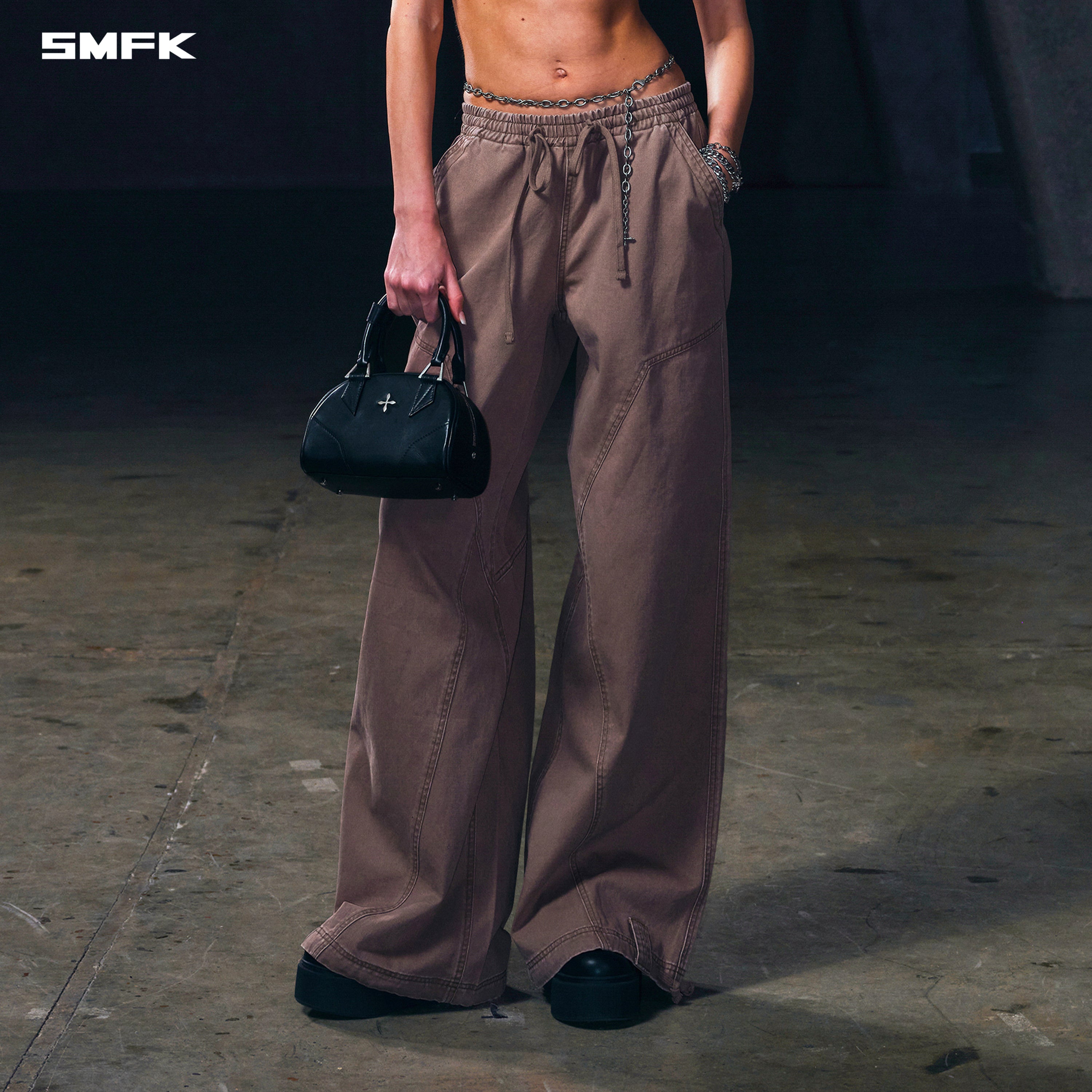 COMPASS MIRAGE TOWER SPORTS PANTS/COTTON SHADOW BROWN