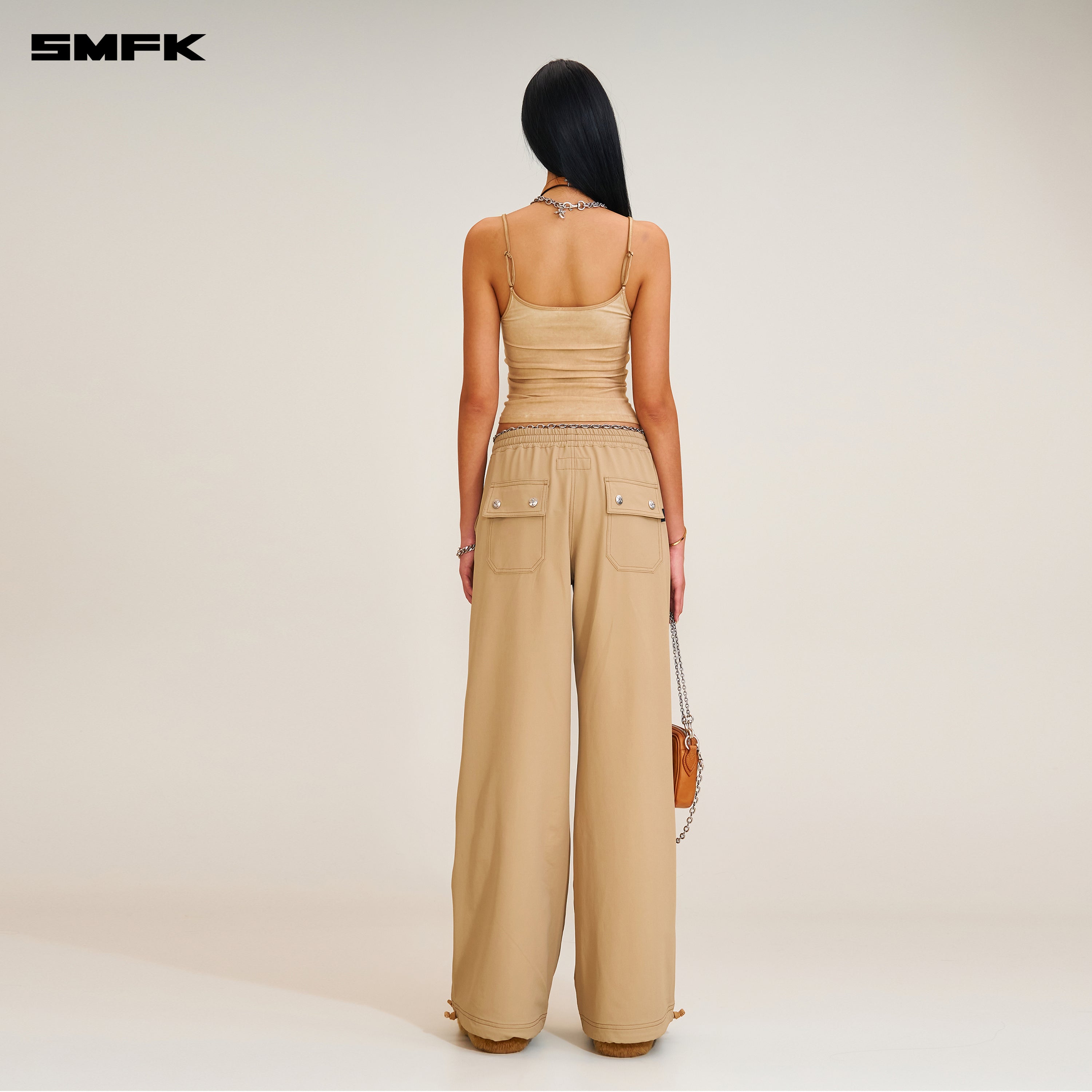 COMPASS MODE TOWER HIKE-TECH SPORTS PANTS SAND