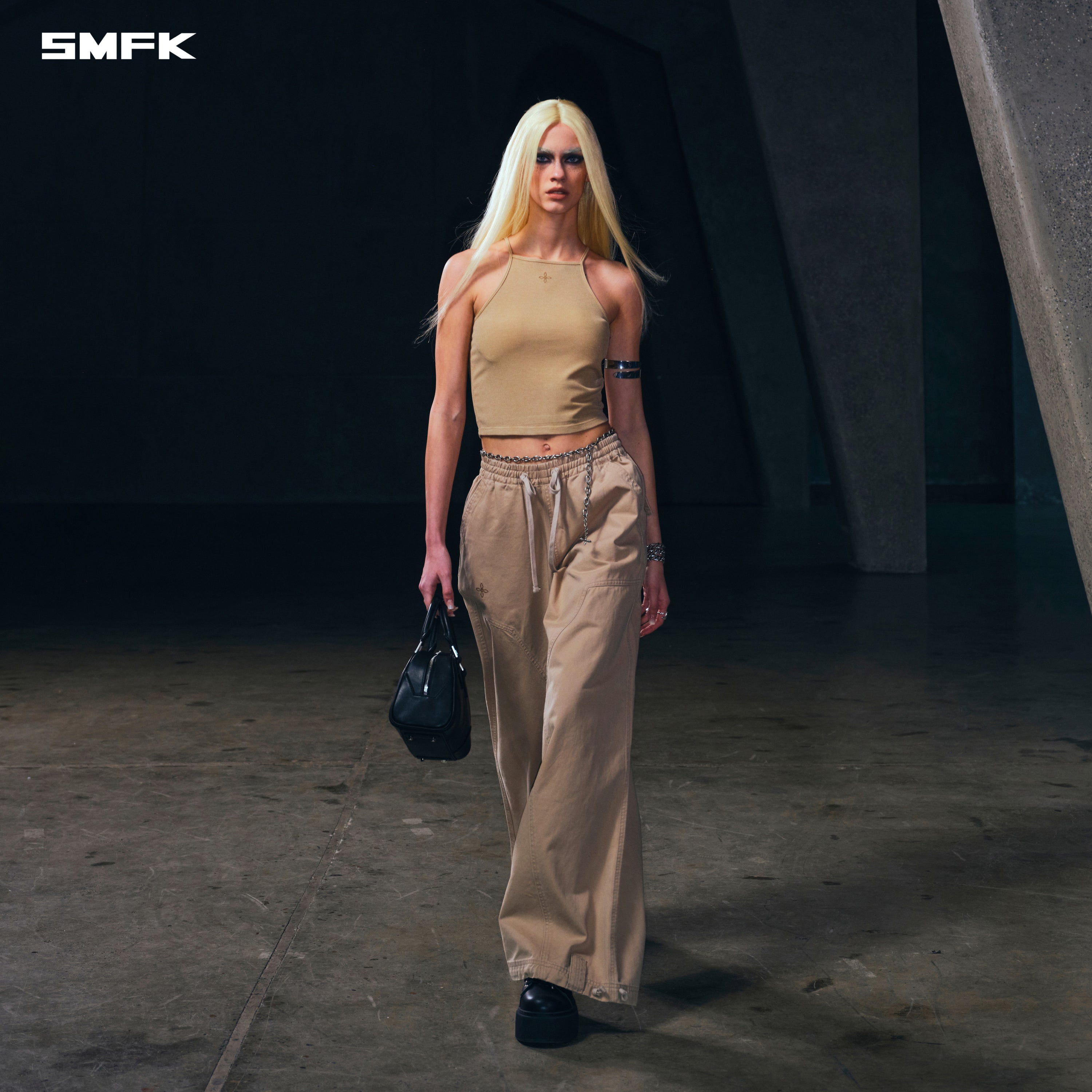 COMPASS MIRAGE TOWER SPORTS PANTS/COTTON SAND