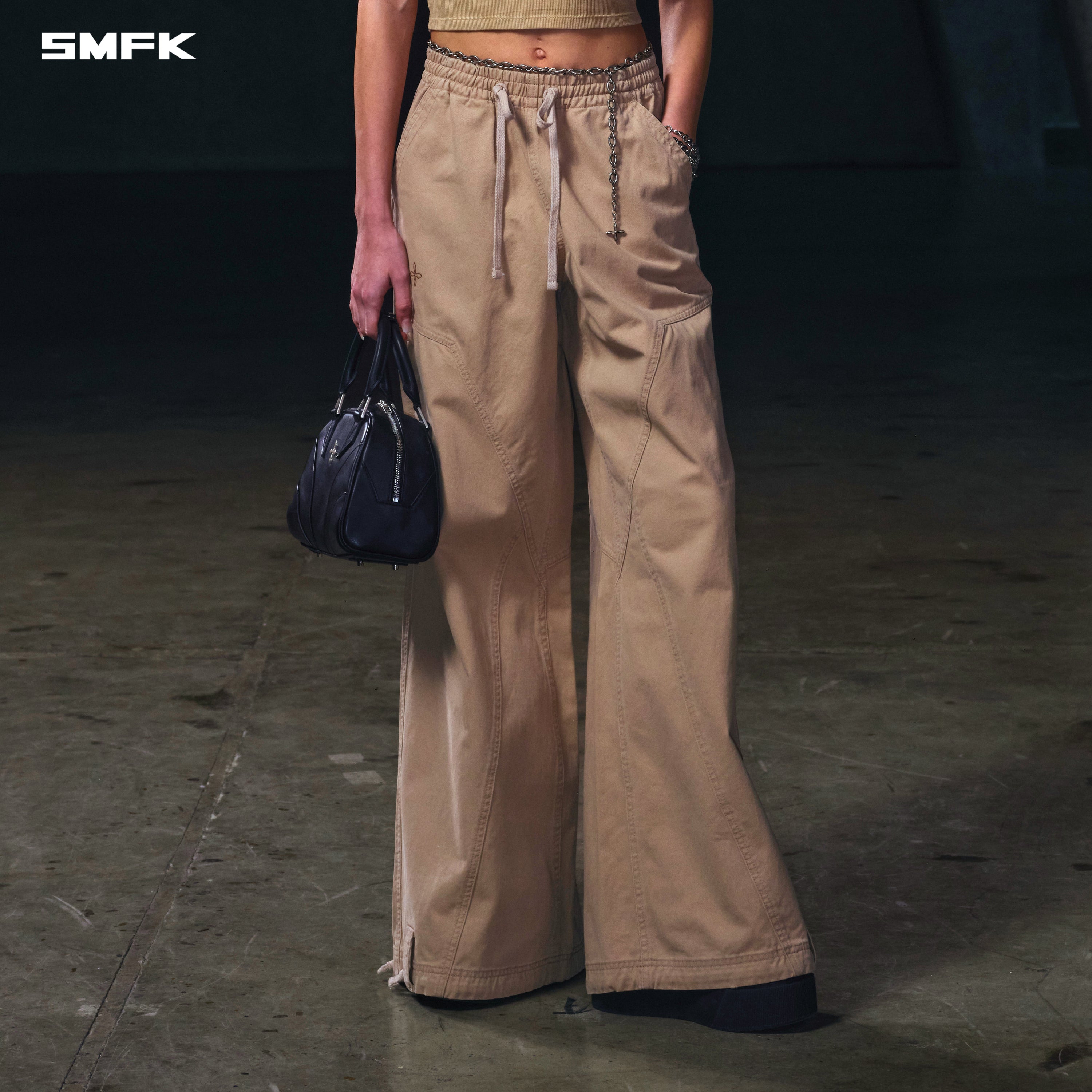 COMPASS MIRAGE TOWER SPORTS PANTS/COTTON SAND