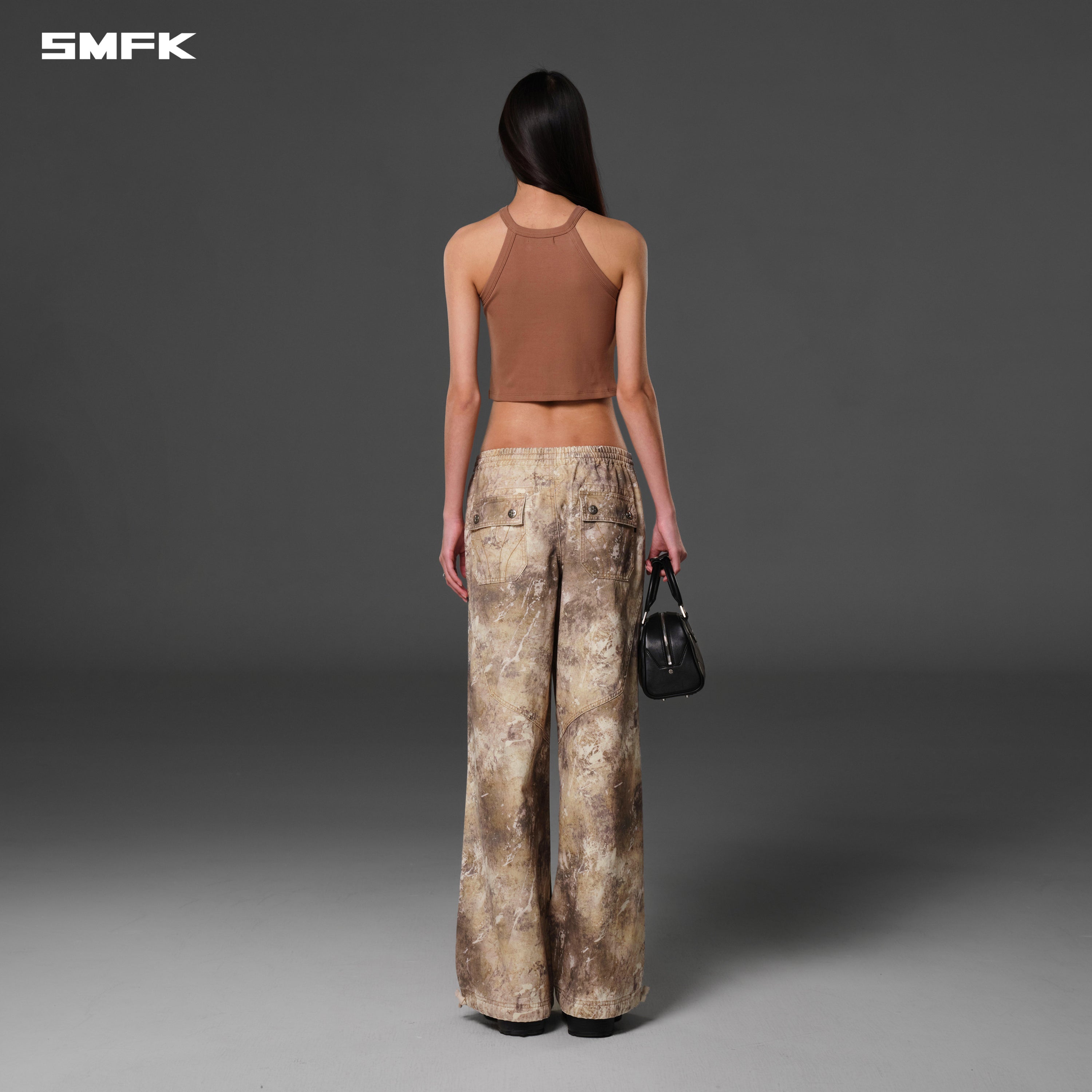 COMPASS MIRAGE CAMO TOWER SPORTS PANTS/COTTON WHITE STORM  CAMOUFLAGE