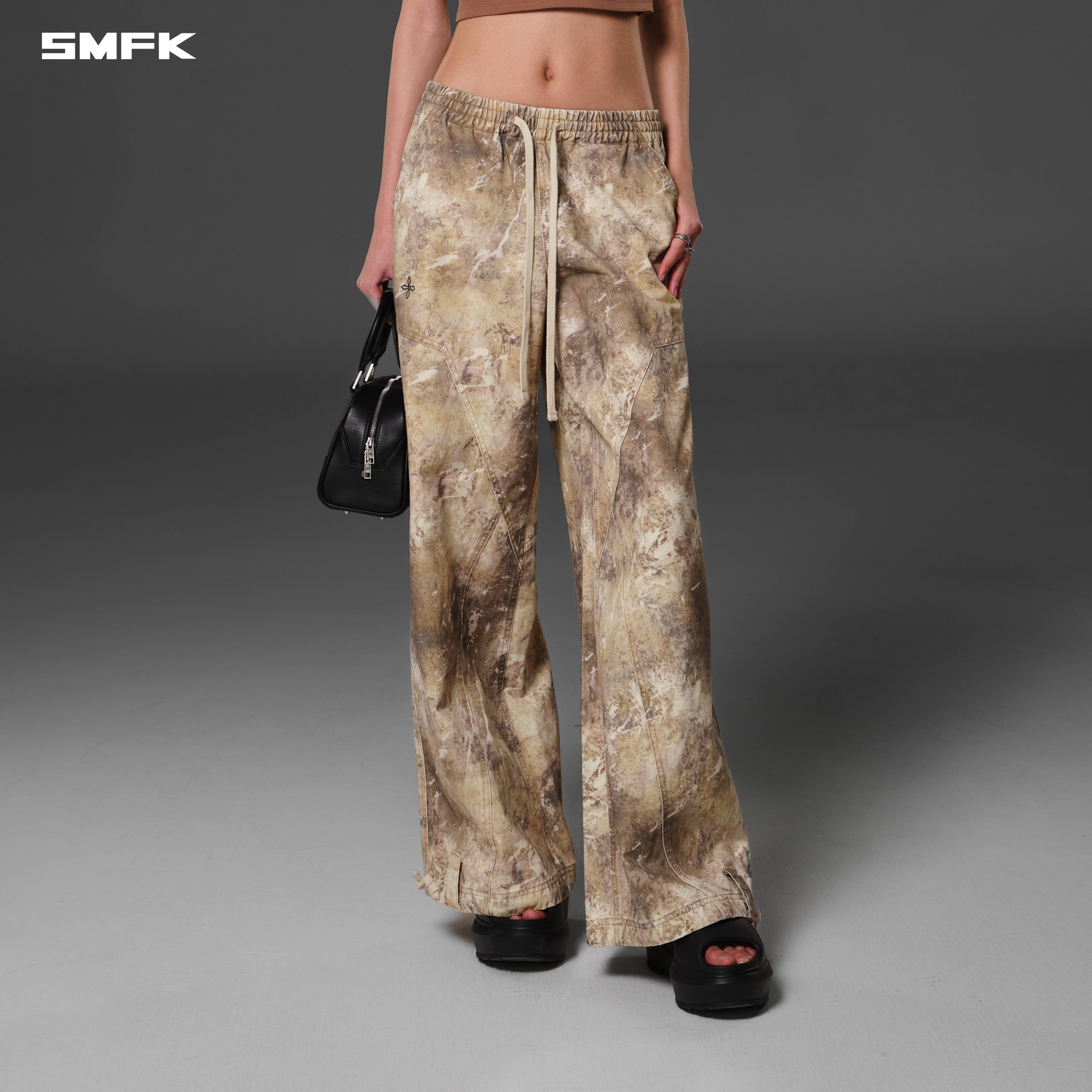 COMPASS MIRAGE CAMO TOWER SPORTS PANTS/COTTON WHITE STORM  CAMOUFLAGE