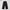 COMPASS MODE RISE-UP STR SPORTS PANTS/COTTON WILD BLACK