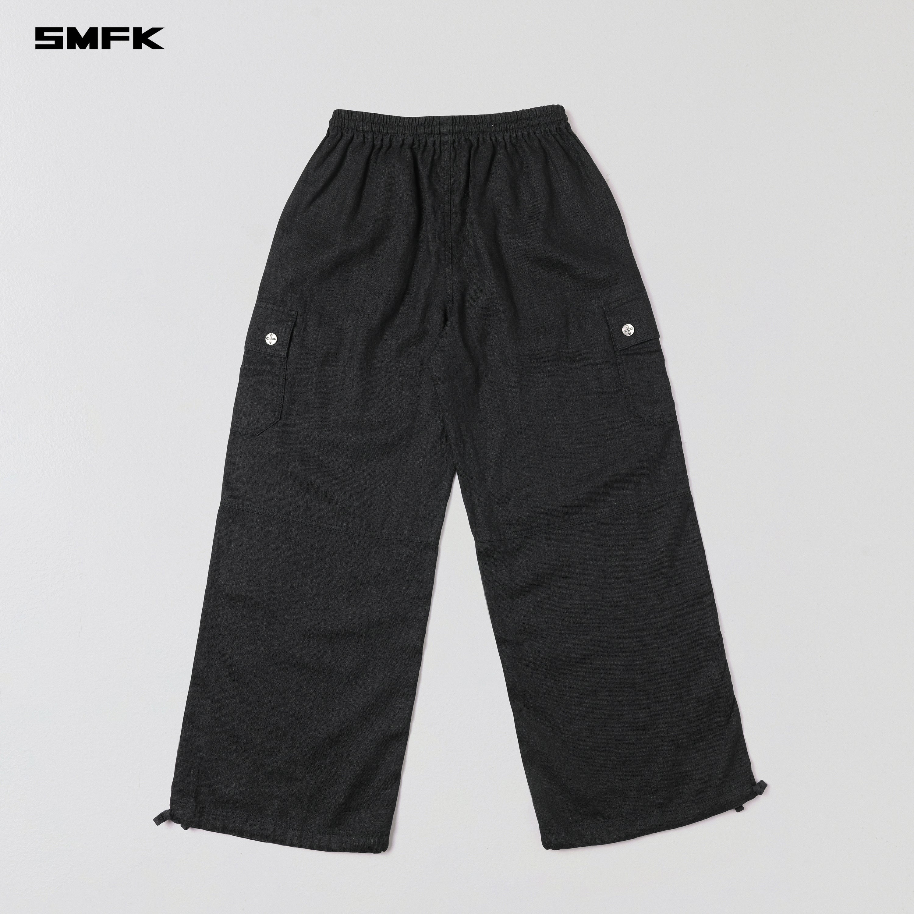 COMPASS ROVE STR SPORTS PANTS/LINEN WILD BLACK