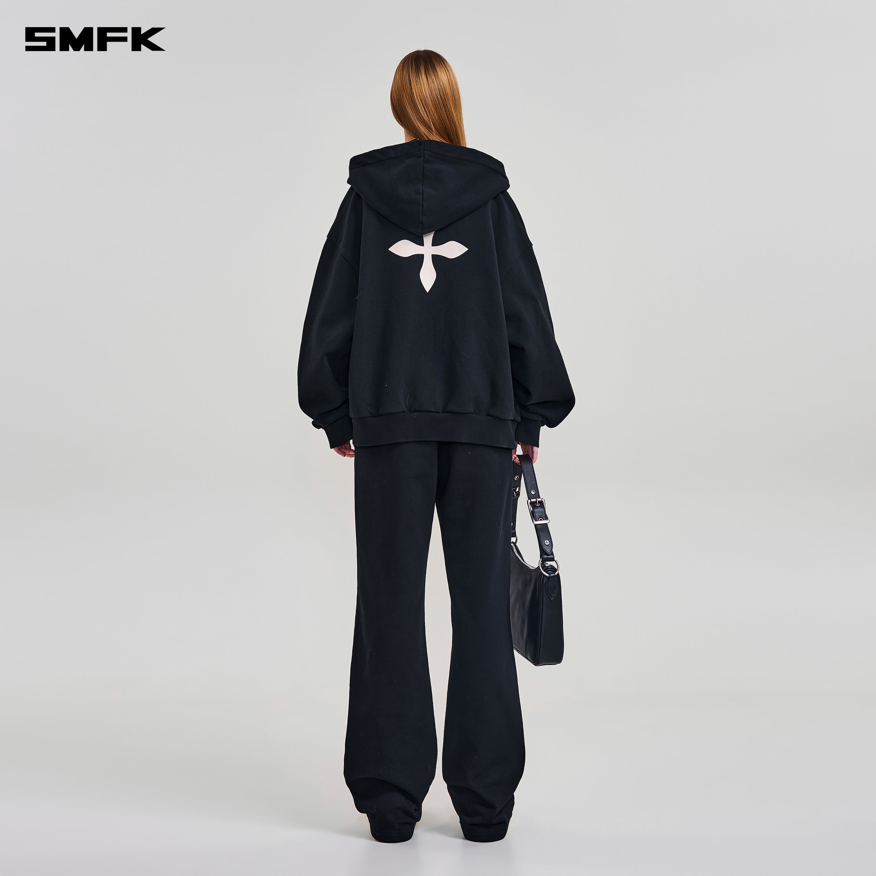 COMPASS MODE STRAIGHT SPORTS PANTS WILD BLACK