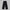 PERMANENT LOOSE STRT PANTS/COTTON/W WILD BLACK