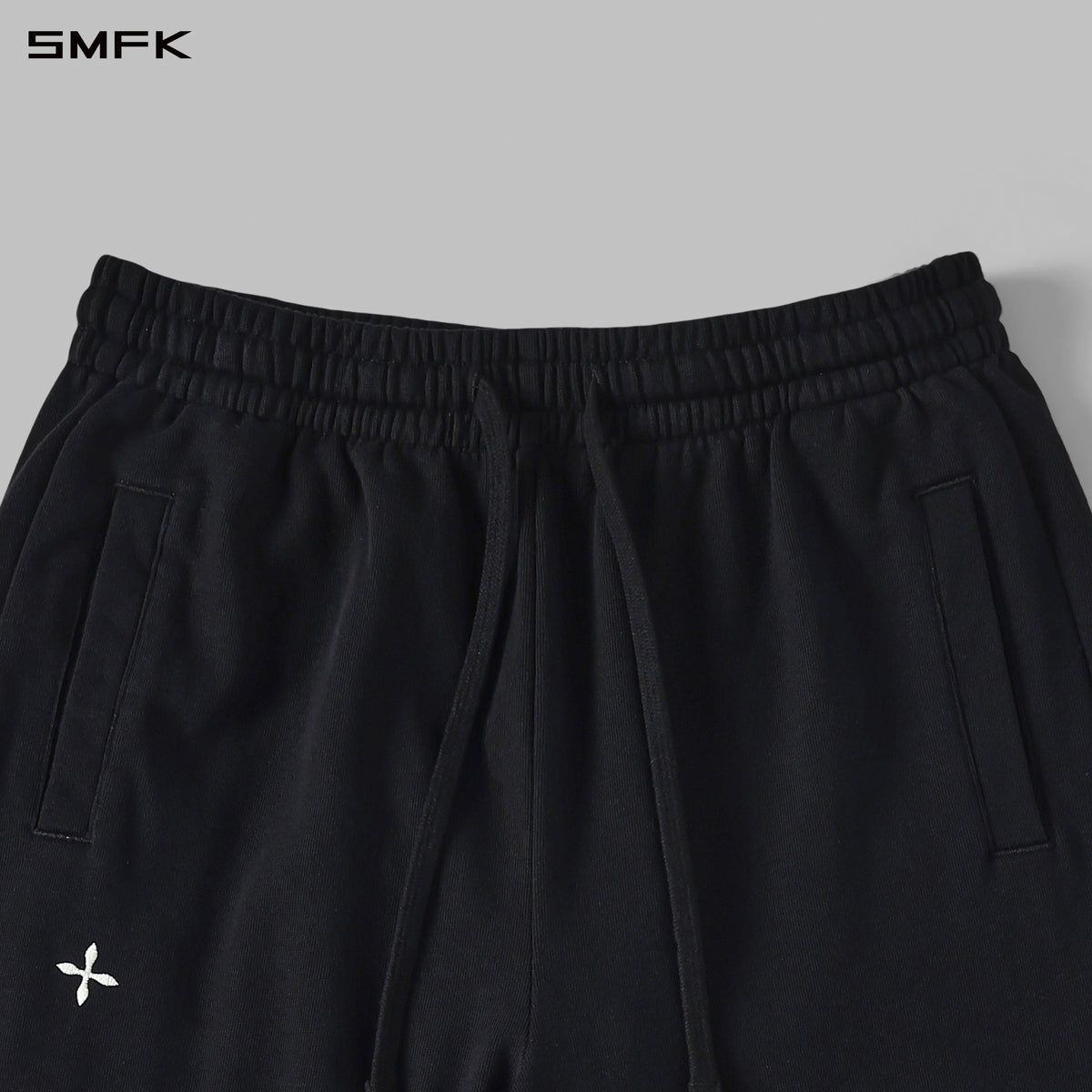 PERMANENT LOOSE STRT PANTS/COTTON/W WILD BLACK