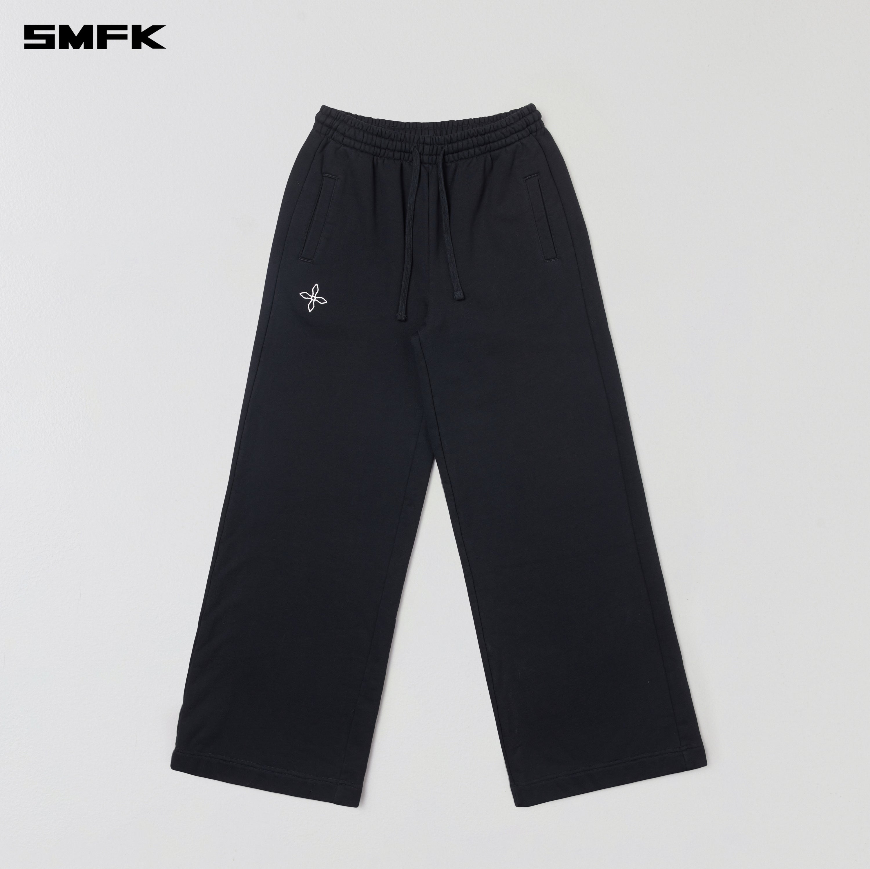 COMPASS MODE TOWER LOOSE SPORTS PANTS WILD BLACK