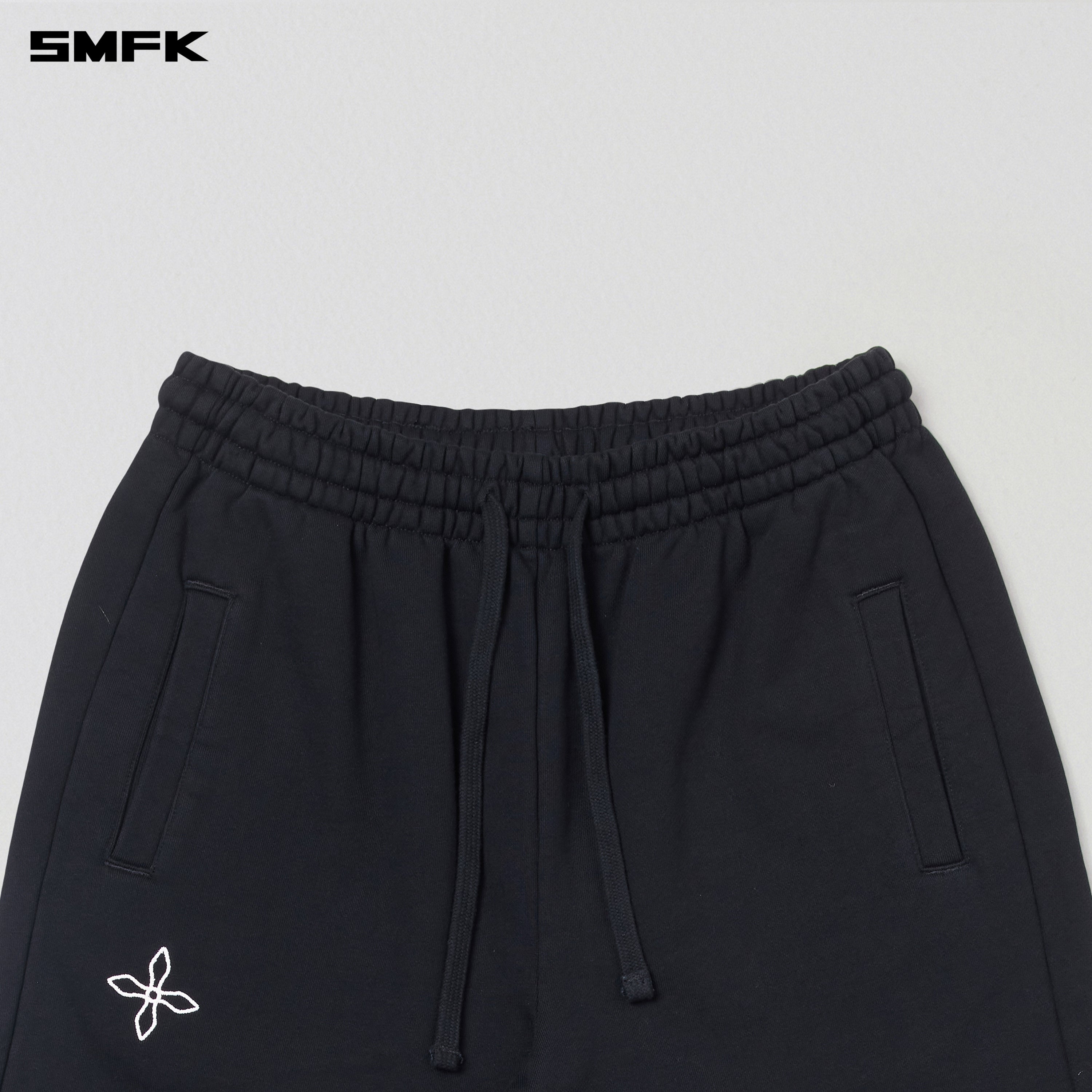 COMPASS MODE TOWER LOOSE SPORTS PANTS WILD BLACK