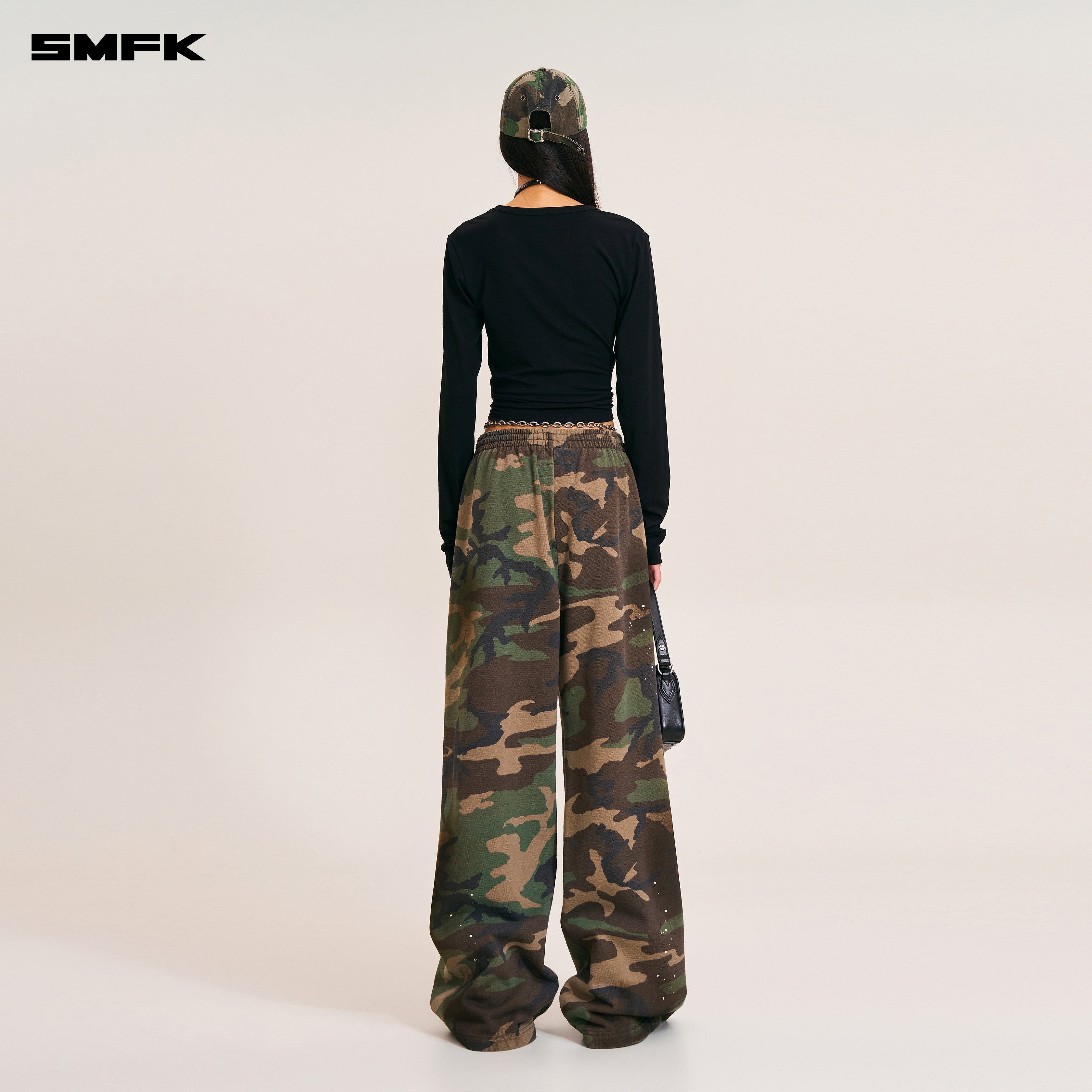 COMPASS MODE CAMO TOWER SPORTS PANTS ARMY GREEN CAMOUFLAG – SMFK