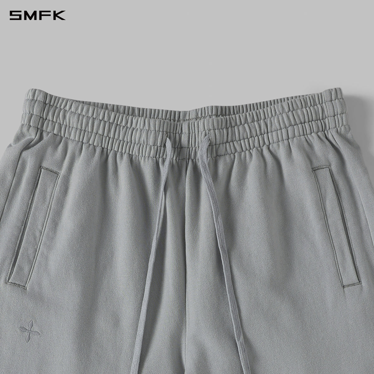 PERMANENT LOOSE STRT PANTS/COTTON/W GLACIER GREY