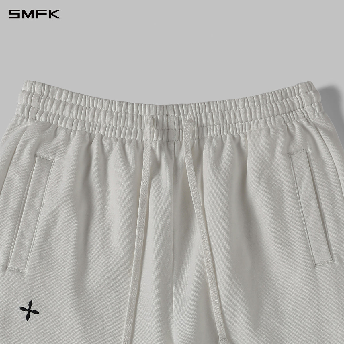 PERMANENT LOOSE STRT PANTS/COTTON/W CLOUD WHITE