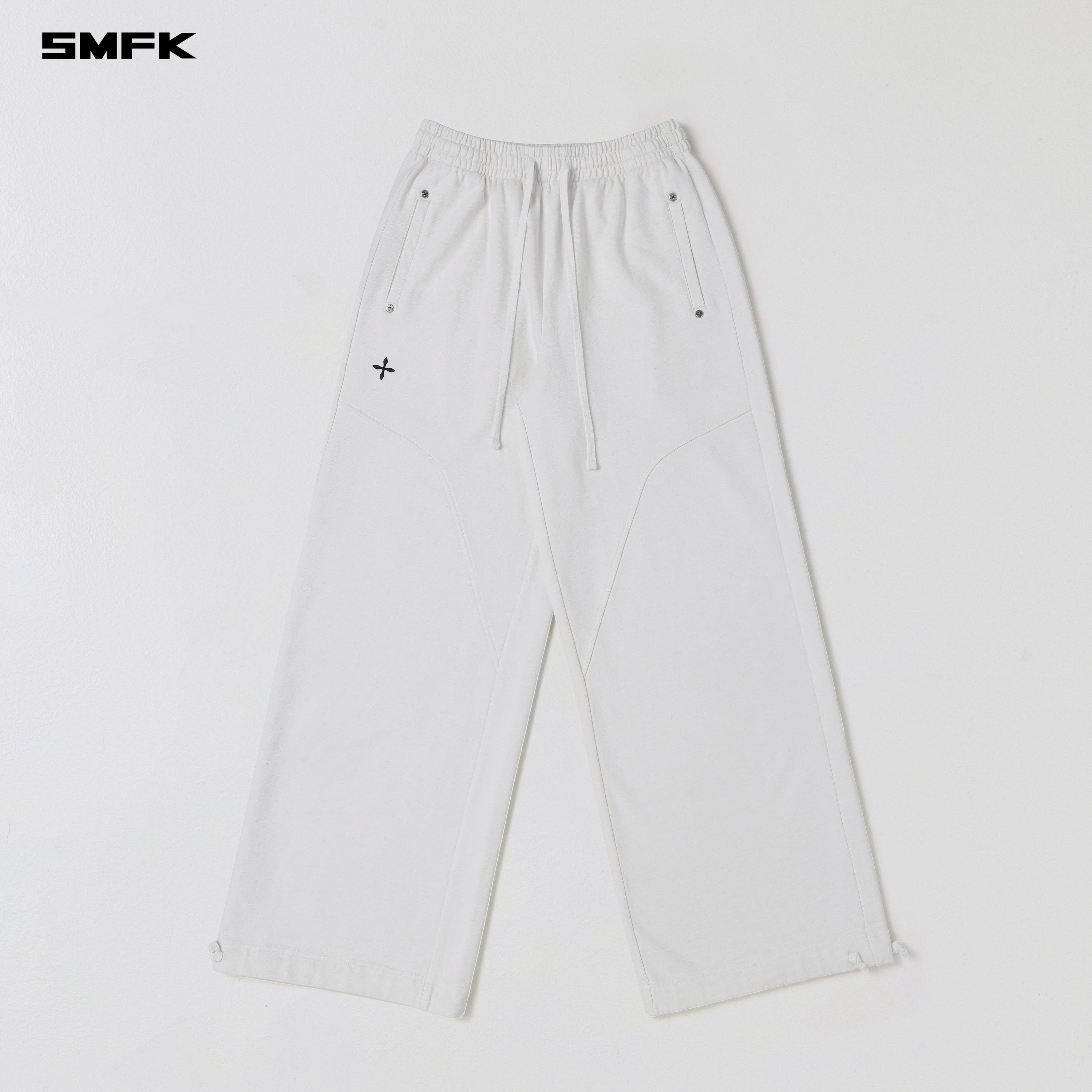 PERMANENT TOWER PANTS/COTTON WOOL CLOUD WHITE