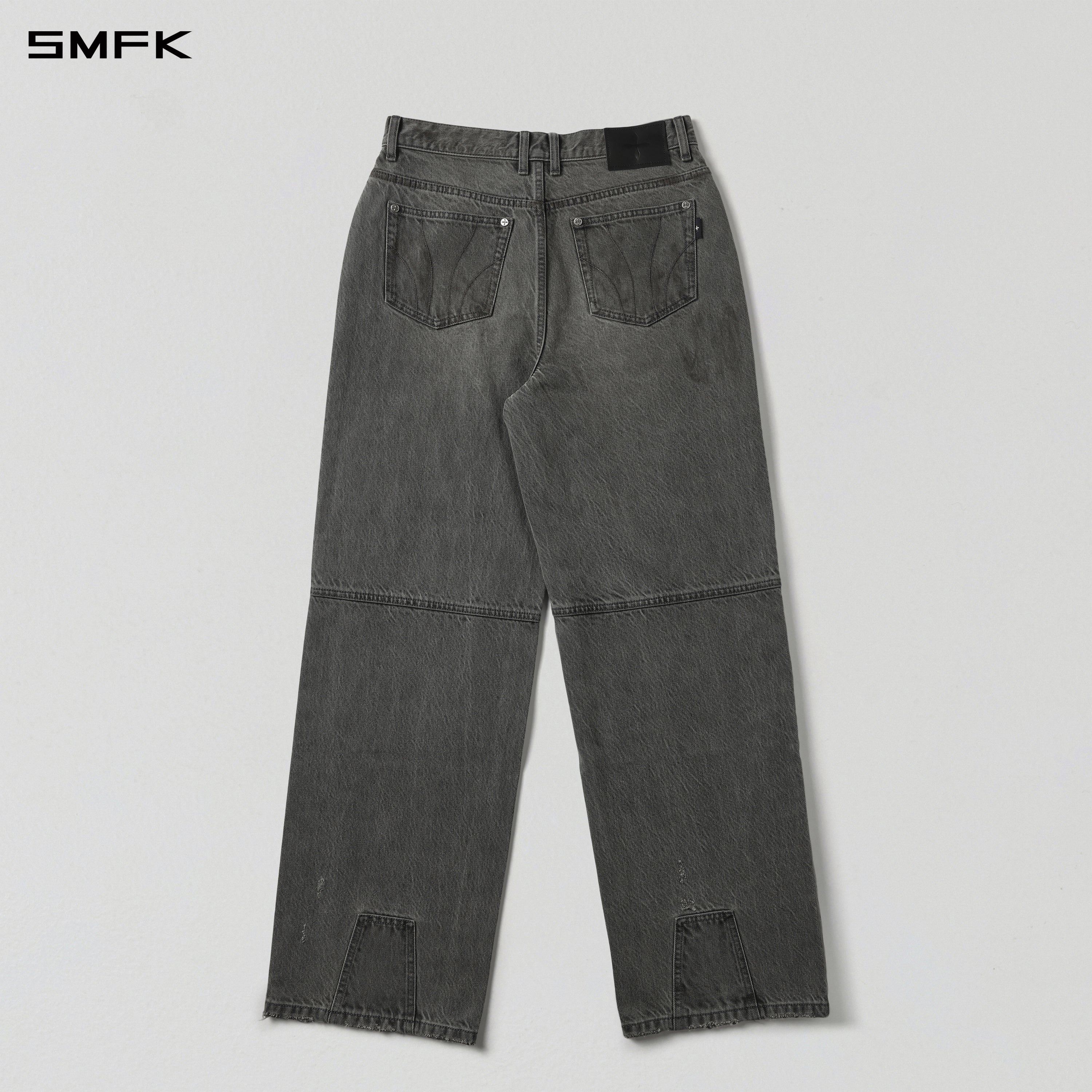 MIRAGE MODE STRT DENIM PANTS/COTTON/W STORM GREY