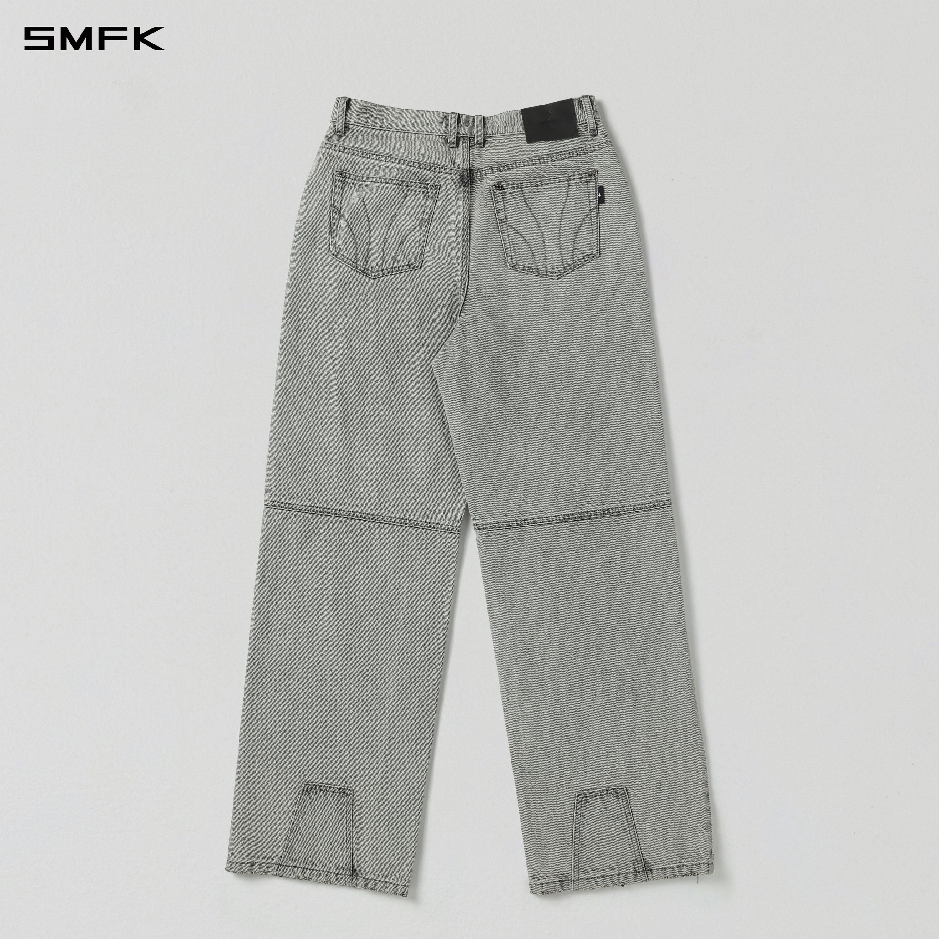 MIRAGE MODE STRT DENIM PANTS/COTTON/W GLACIER GREY