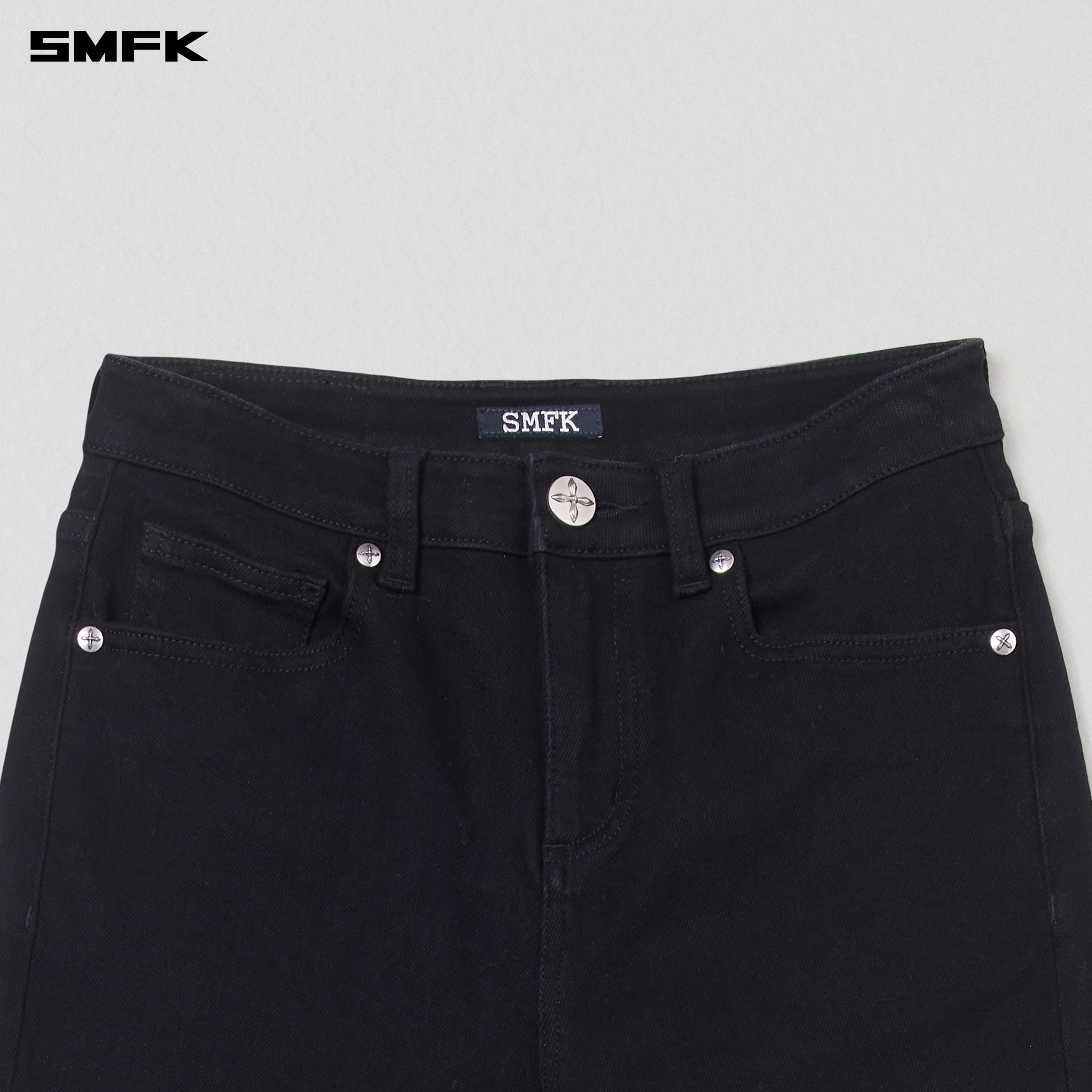 COMPASS STORM DENIM PANTS WILD BLACK