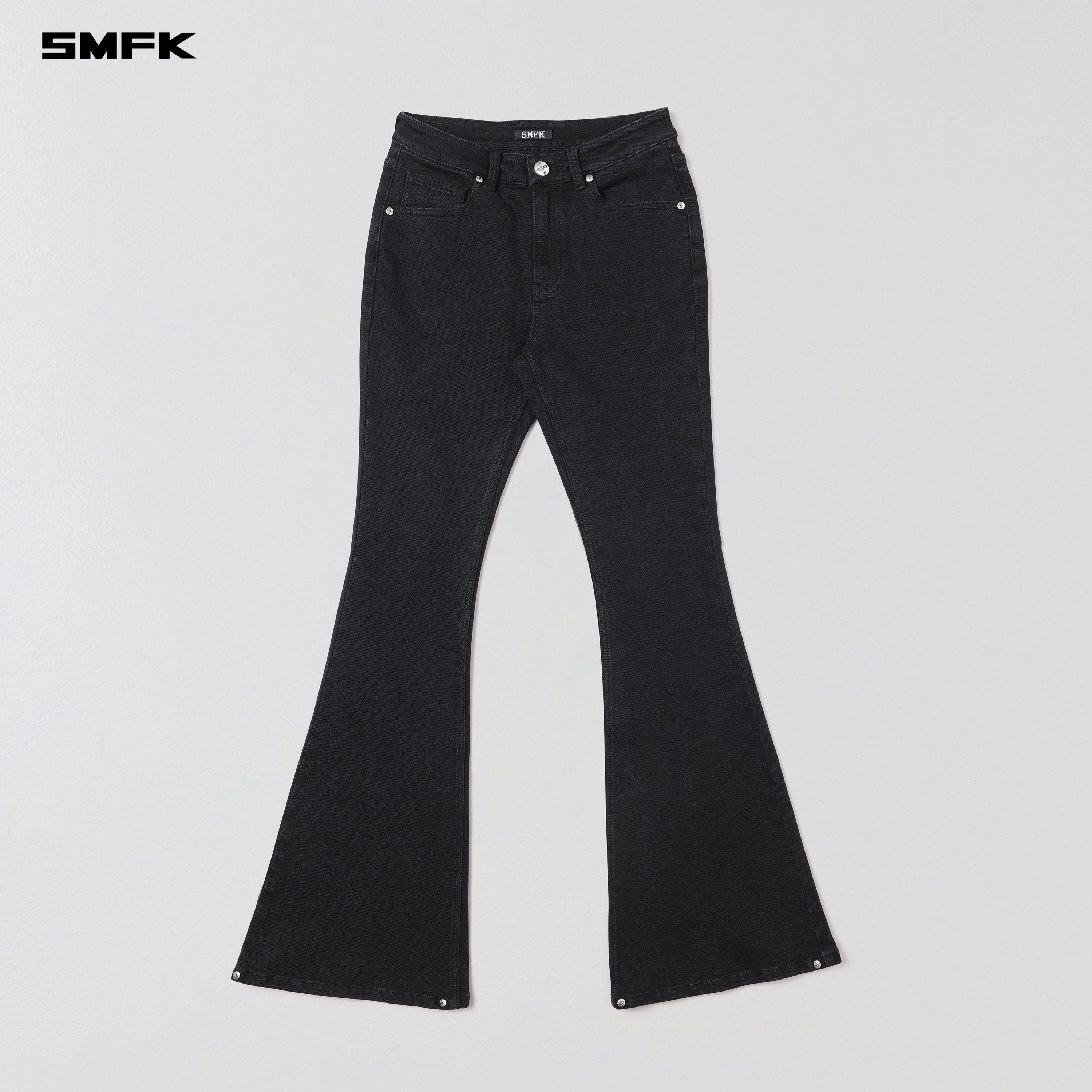 COMPASS HURRICANE MID DENIM PANTS/E-COTTON BLACK MIST