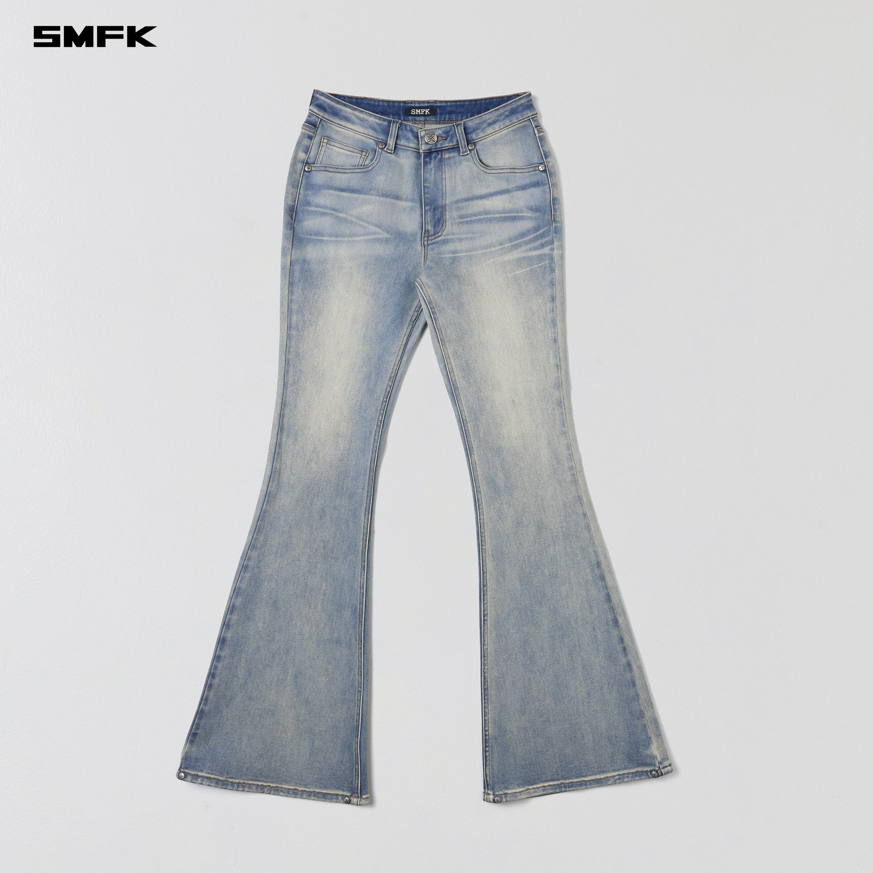 COMPASS HURRICANE MID DENIM PANTS/E-COTTON CLOUD BLUE