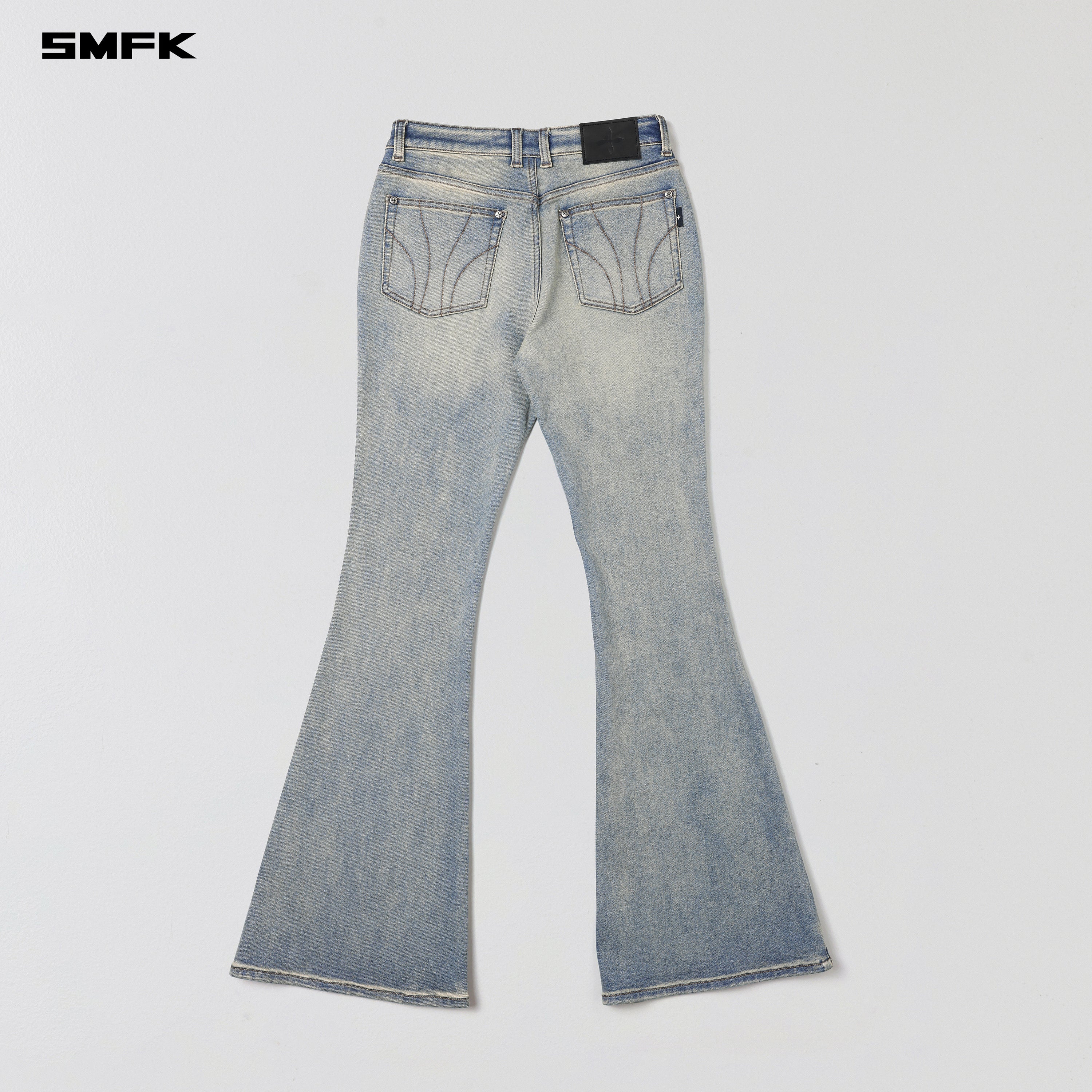 COMPASS HURRICANE MID DENIM PANTS/E-COTTON CLOUD BLUE