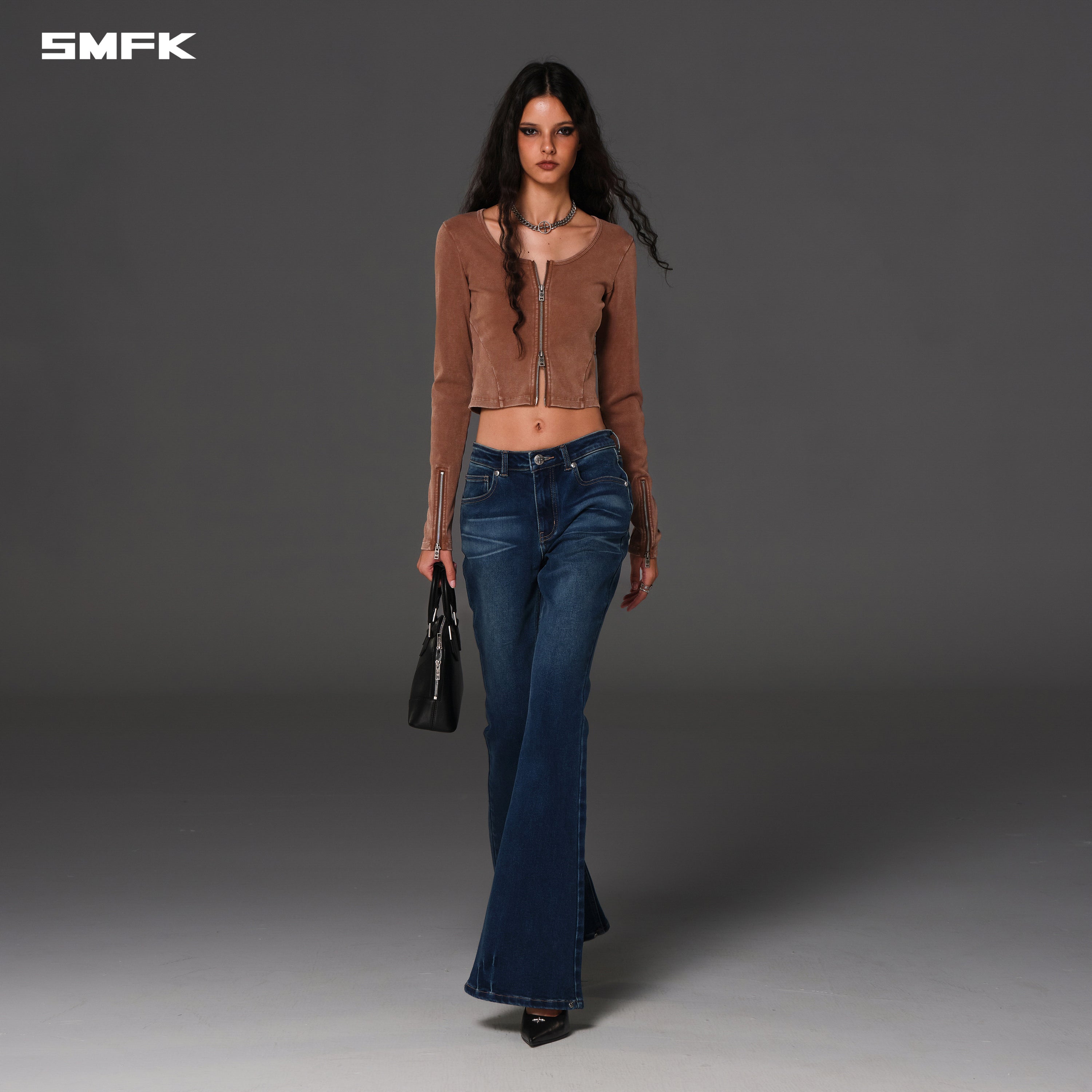 COMPASS HURRICANE MID DENIM PANTS/E-COTTON DARK CLOUD BLUE