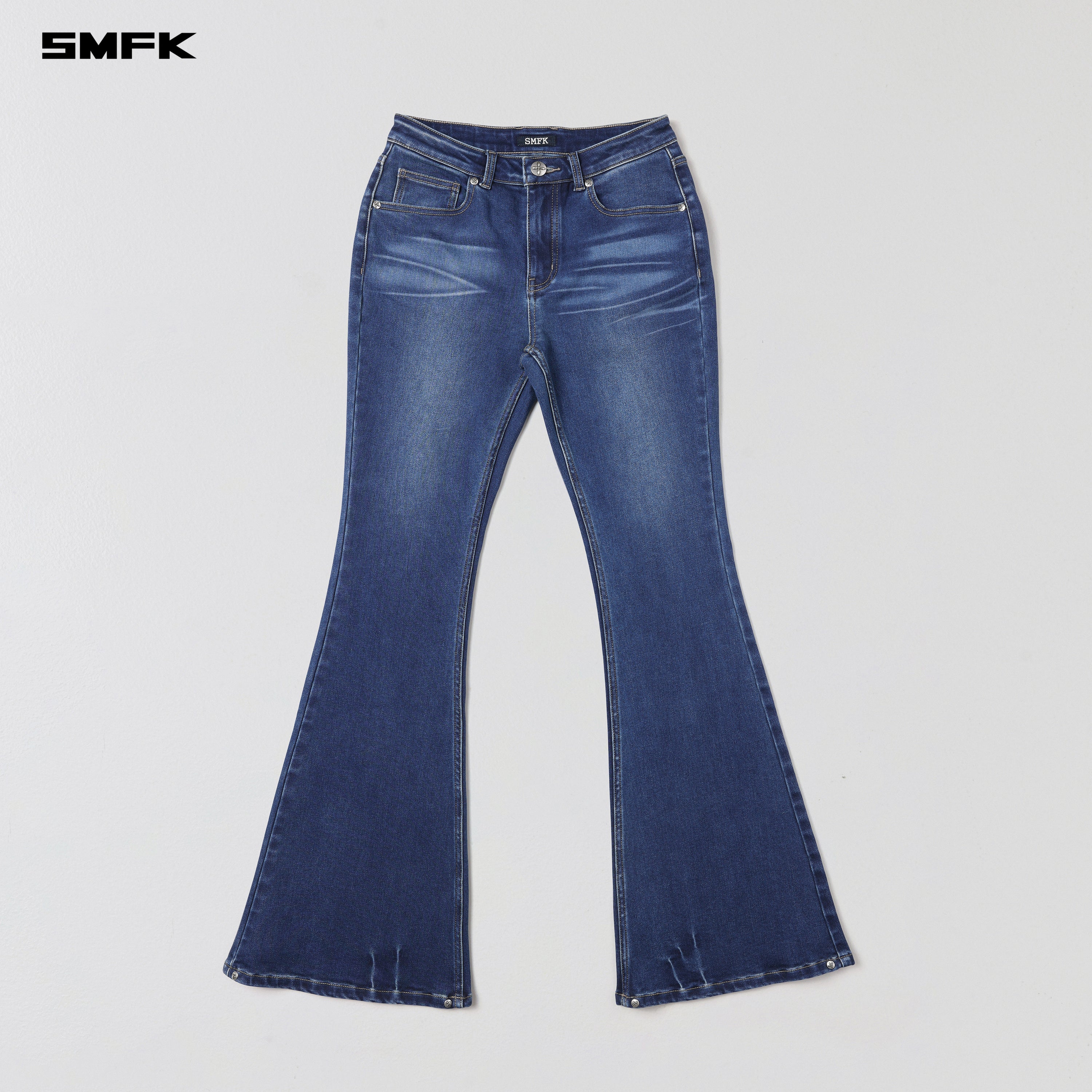 COMPASS HURRICANE MID DENIM PANTS/E-COTTON DARK CLOUD BLUE