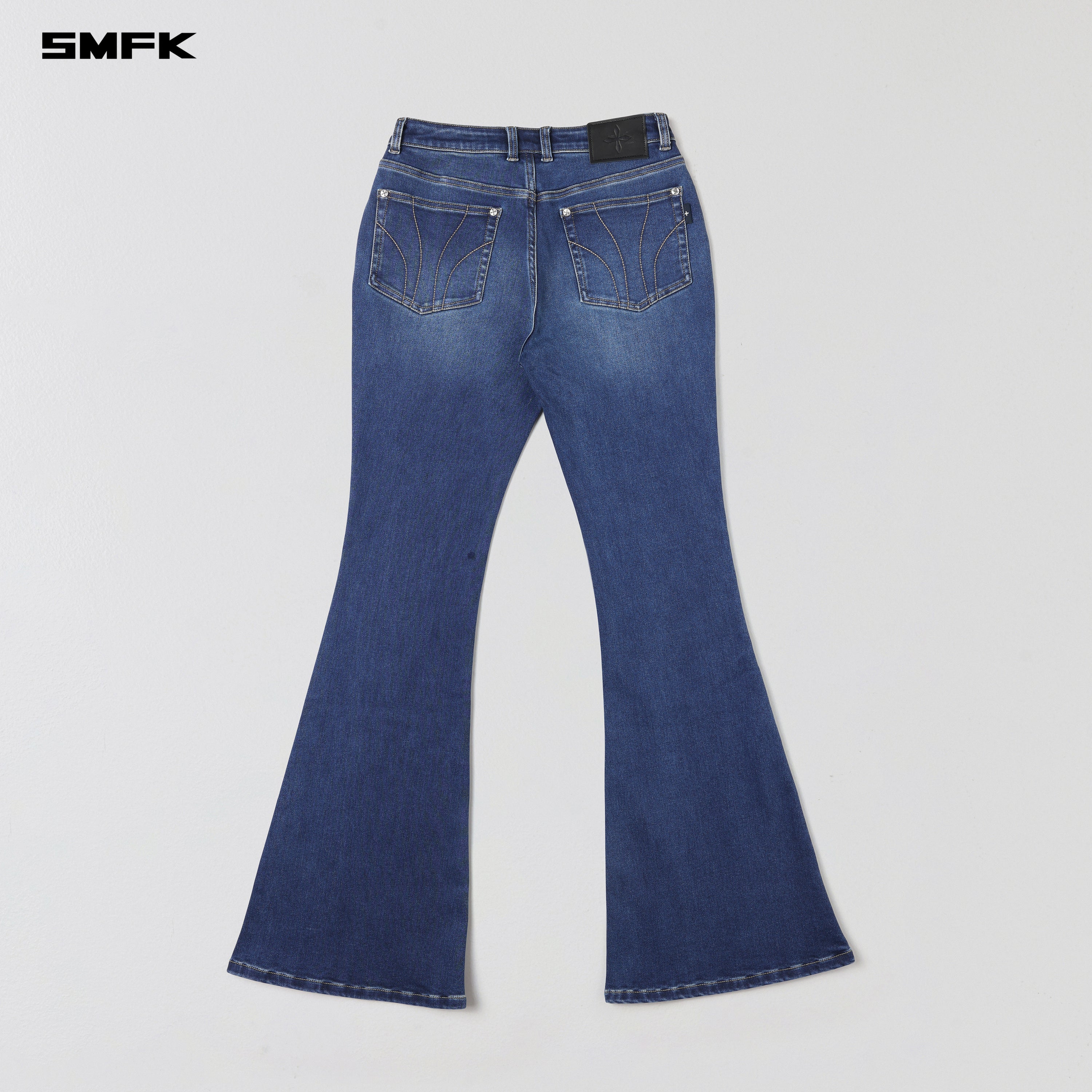 COMPASS HURRICANE MID DENIM PANTS/E-COTTON DARK CLOUD BLUE