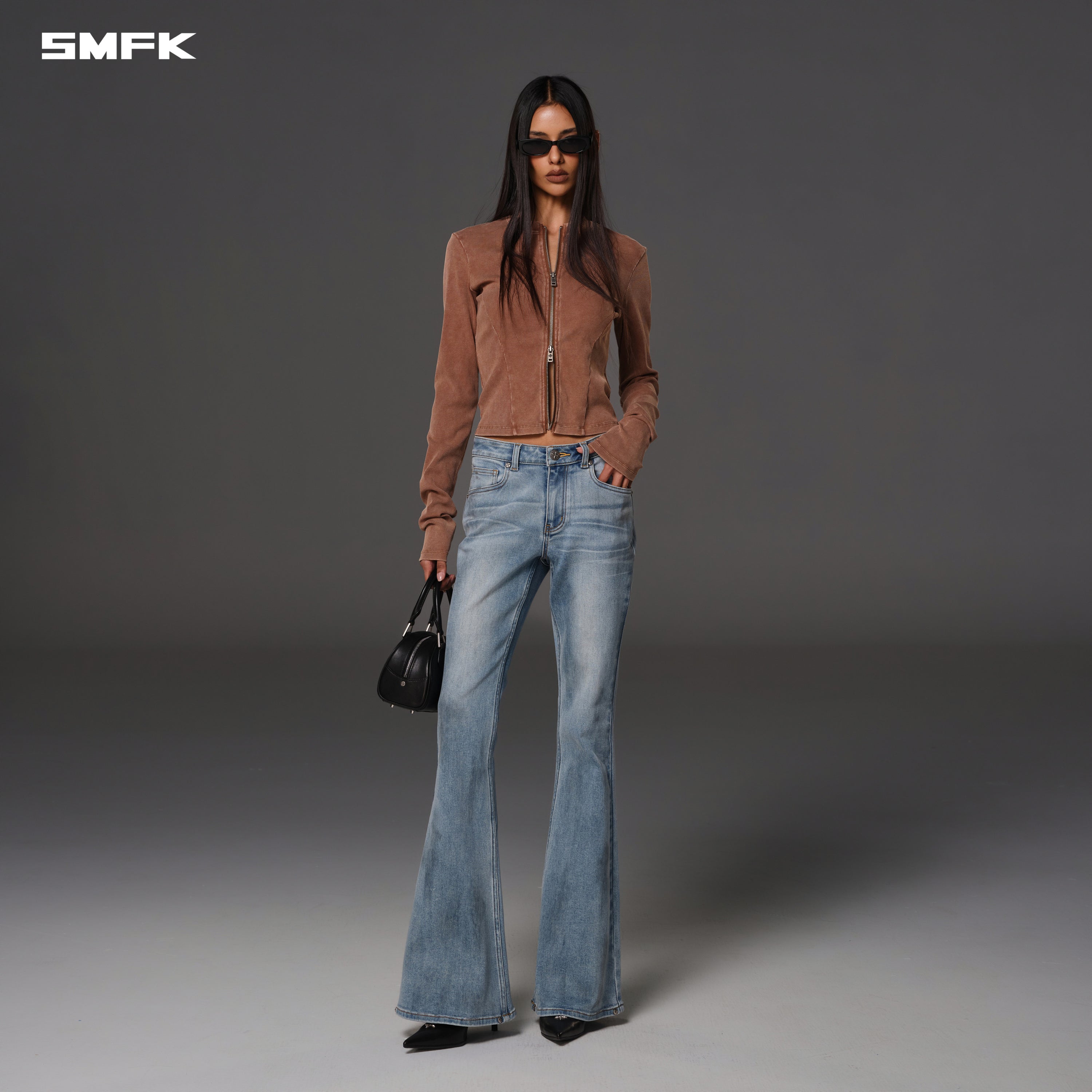 COMPASS HURRICANE MID DENIM PANTS/E-COTTON SKY BLUE