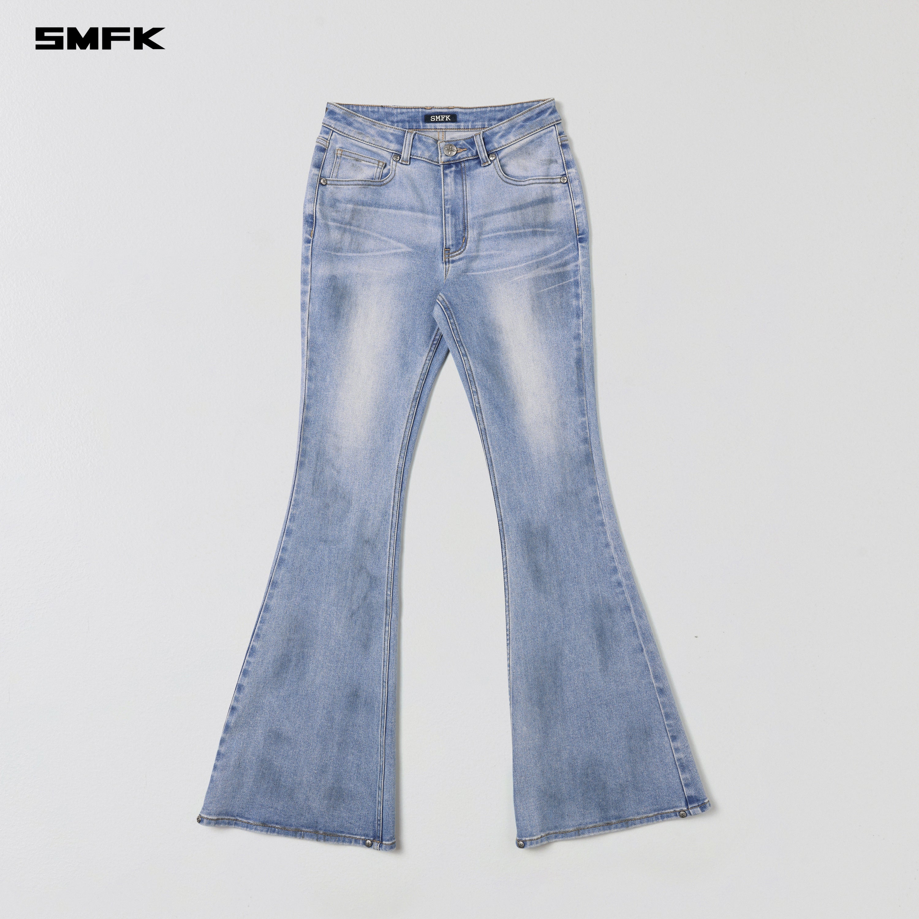 COMPASS HURRICANE MID DENIM PANTS/E-COTTON SKY BLUE