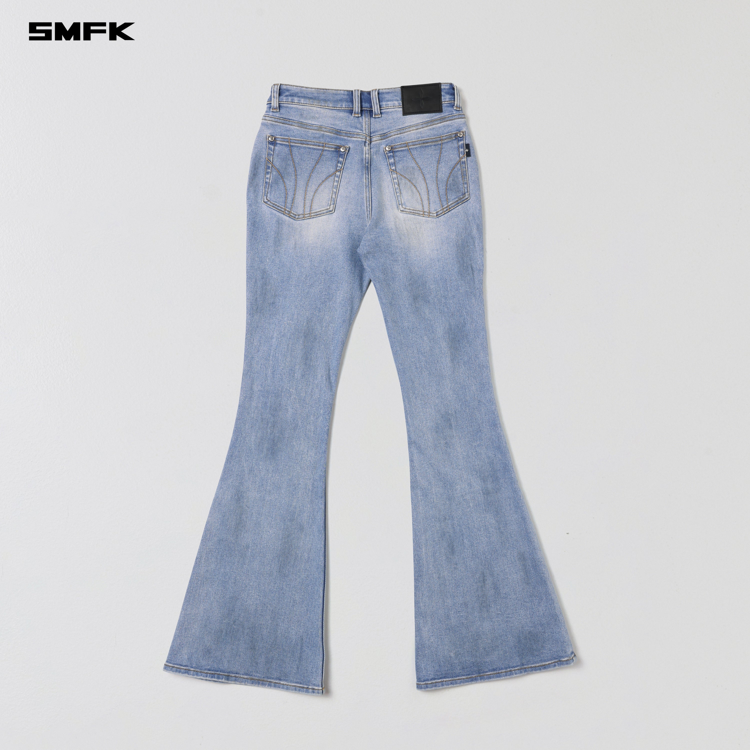 COMPASS HURRICANE MID DENIM PANTS/E-COTTON SKY BLUE