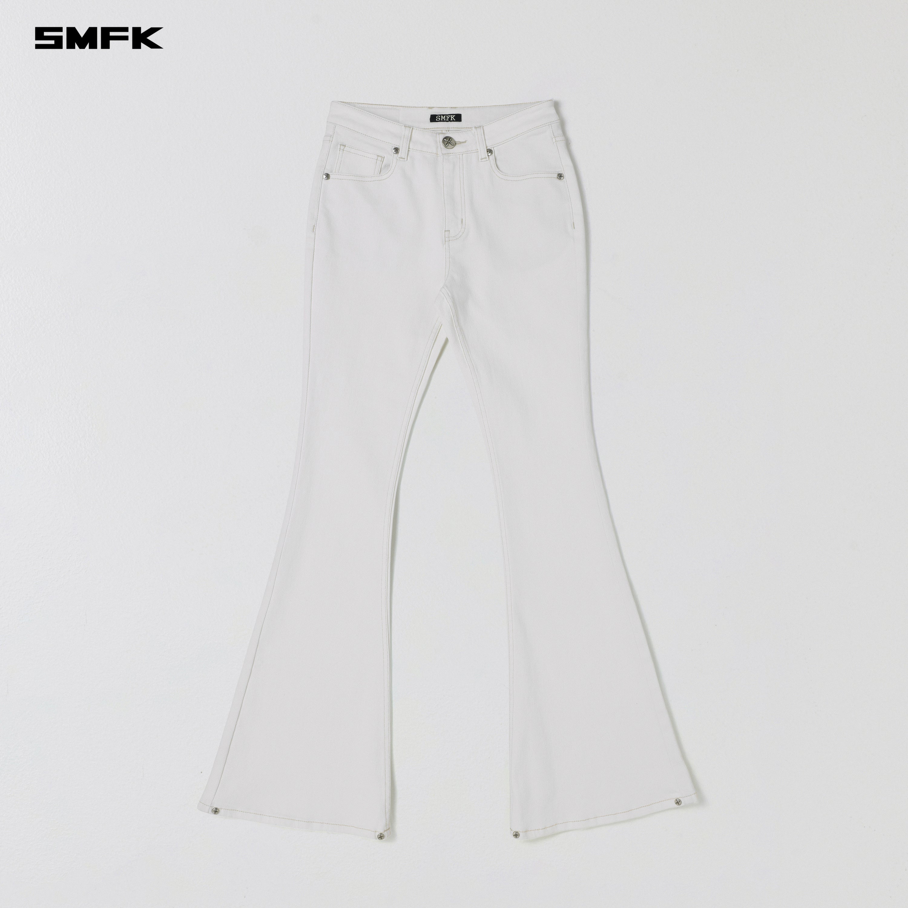 COMPASS HURRICANE MID DENIM PANTS/E-COTTON WHITE MIST