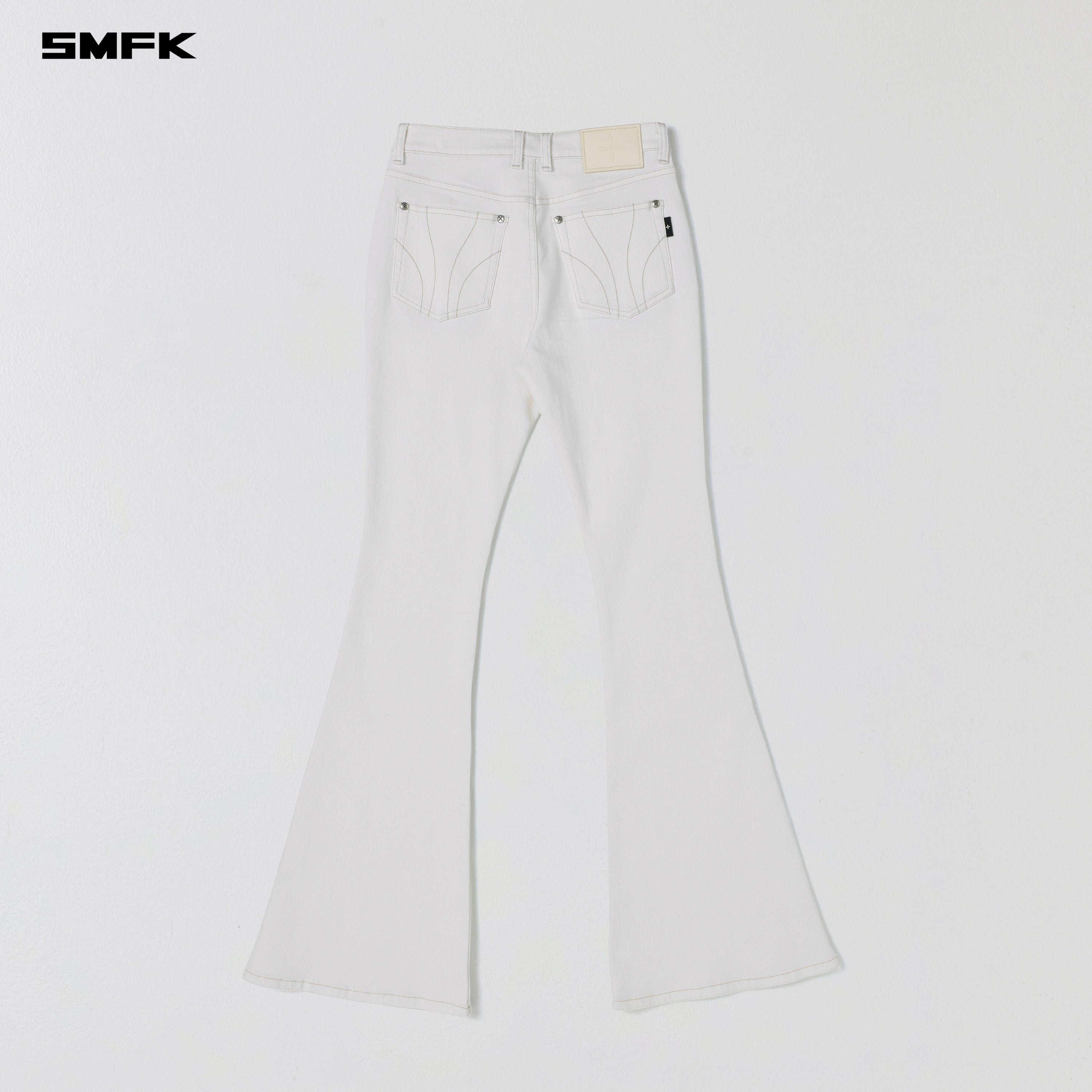 COMPASS HURRICANE MID DENIM PANTS/E-COTTON WHITE MIST