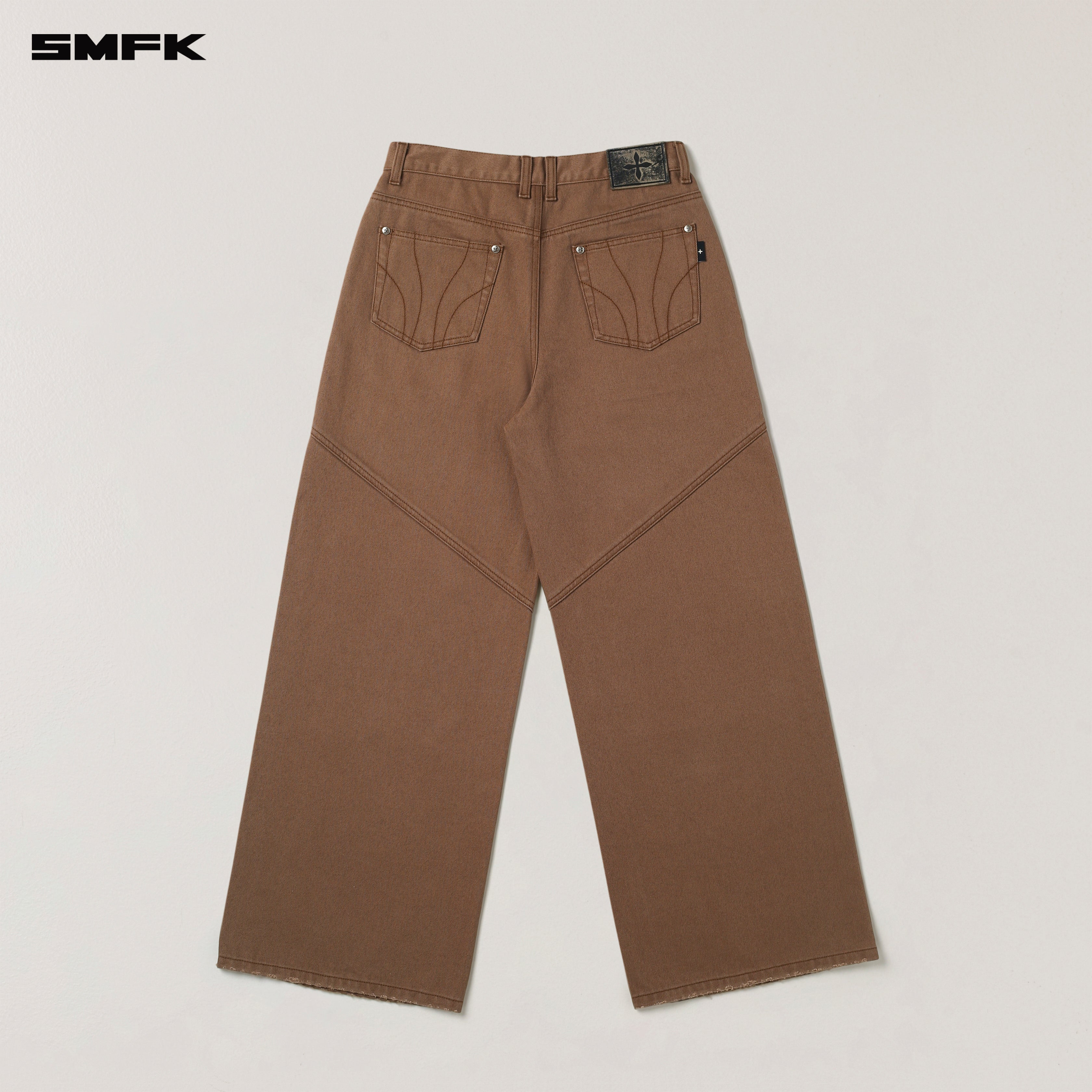 COMPASS MODE TOWER DENIM PANTS WILD HORSE BROWN – SMFK Official