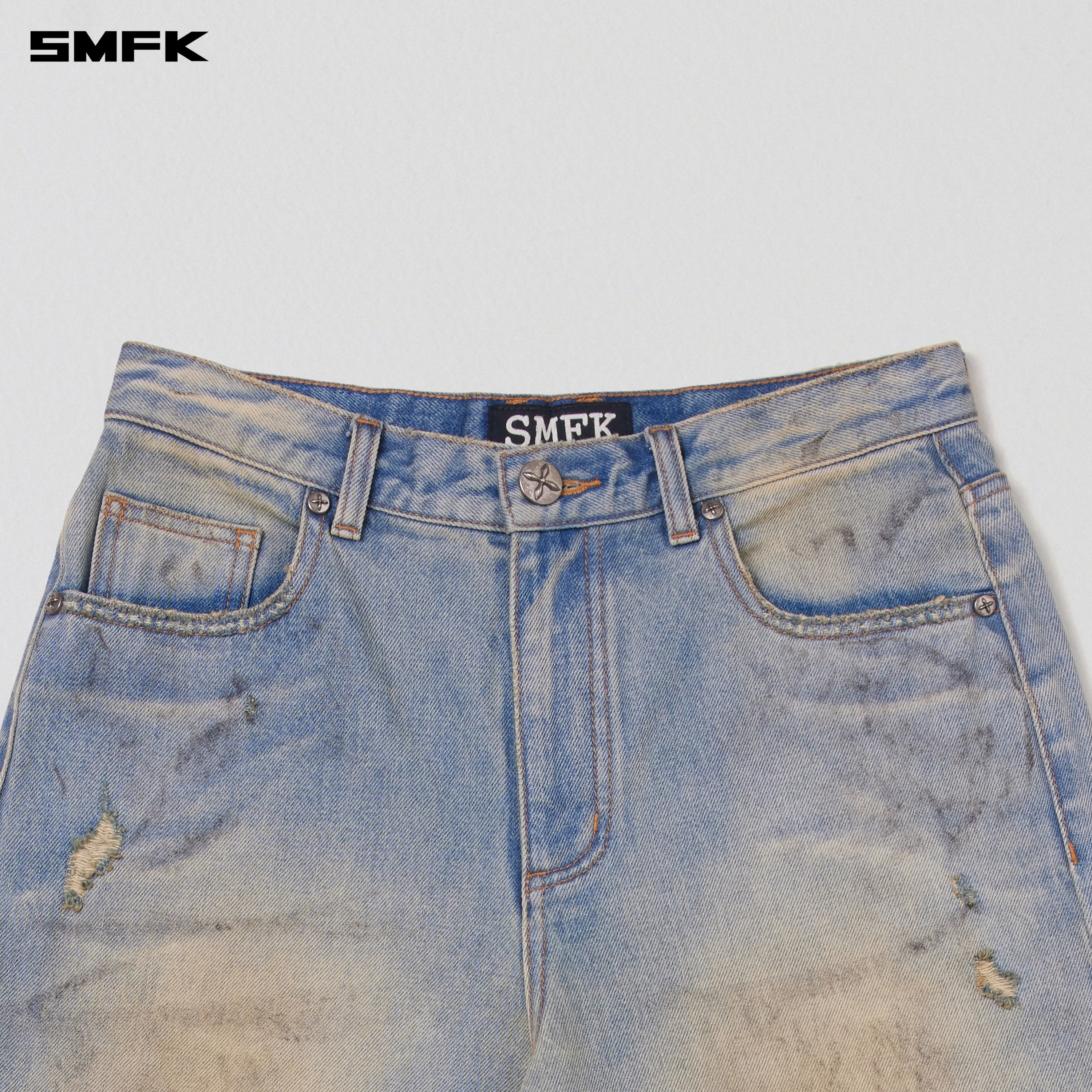 COMPASS MODE WASTELAND TOWER DENIM PANTS WILD SKY BLUE