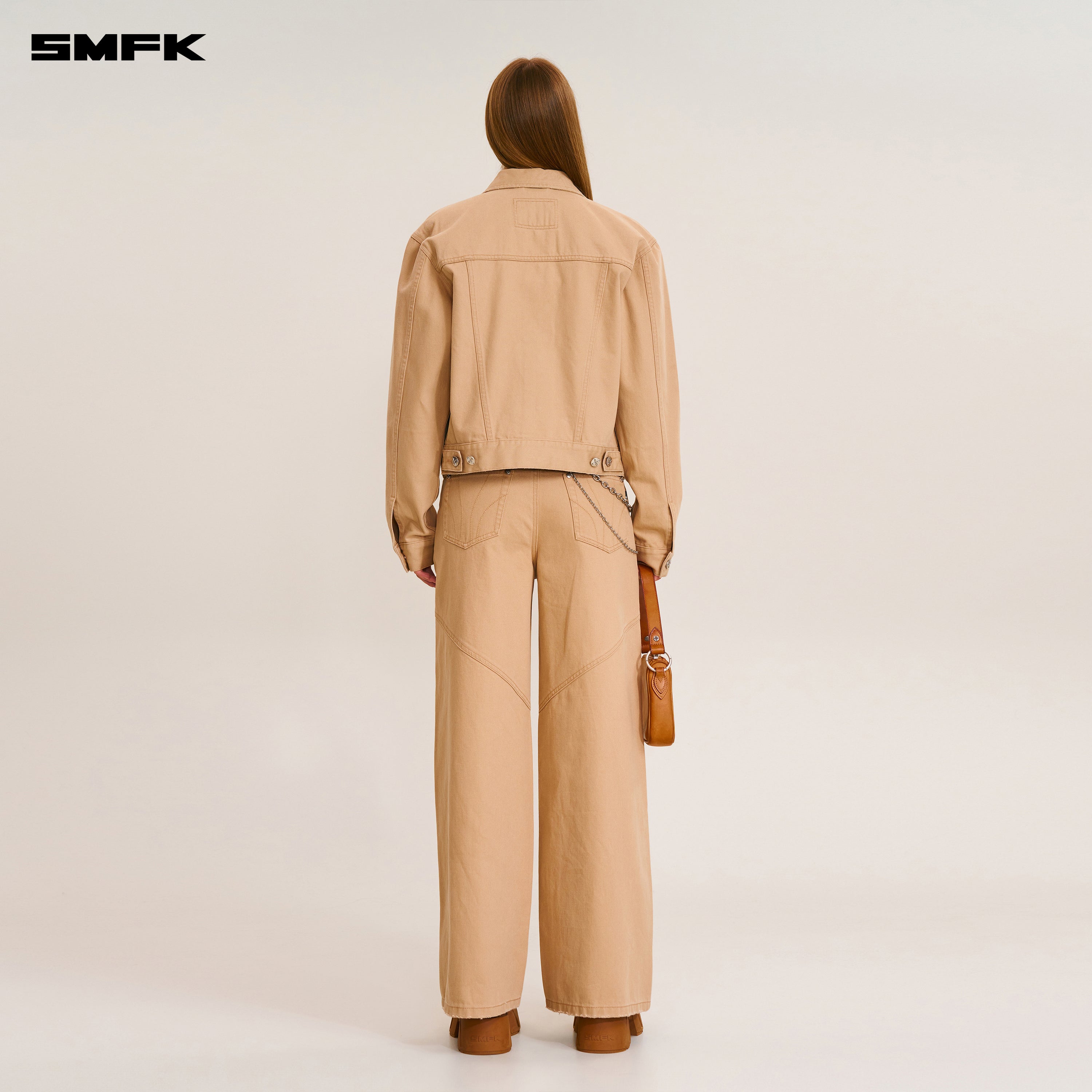 COMPASS MODE TOWER DENIM PANTS SAND