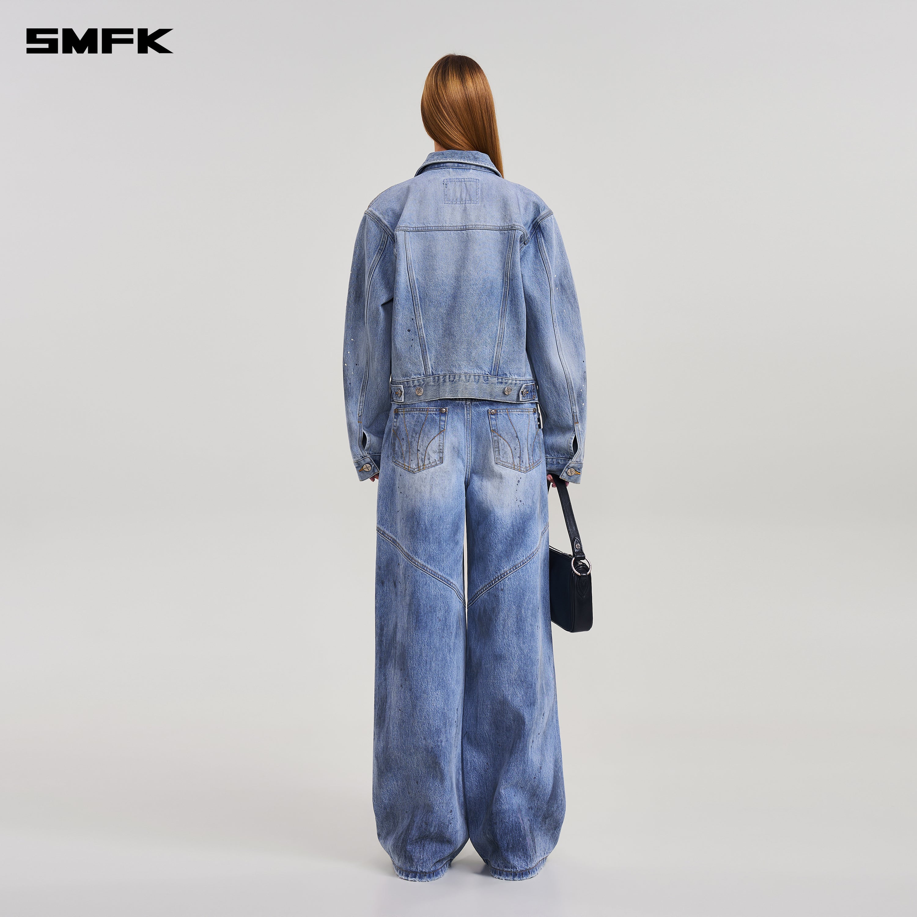 COMPASS MODE WASTELAND TOWER DENIM PANTS SKY BLUE