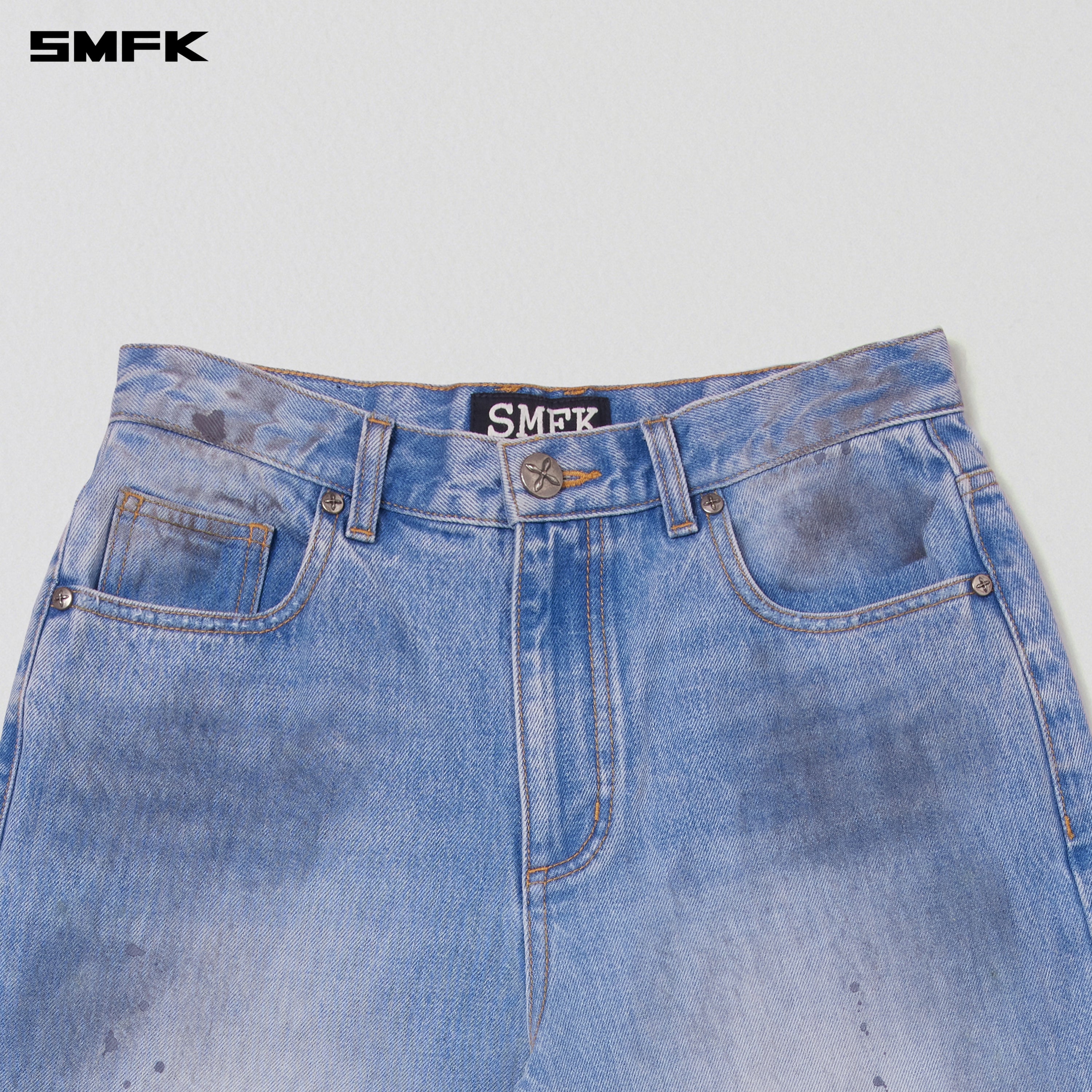 COMPASS MODE WASTELAND TOWER DENIM PANTS SKY BLUE