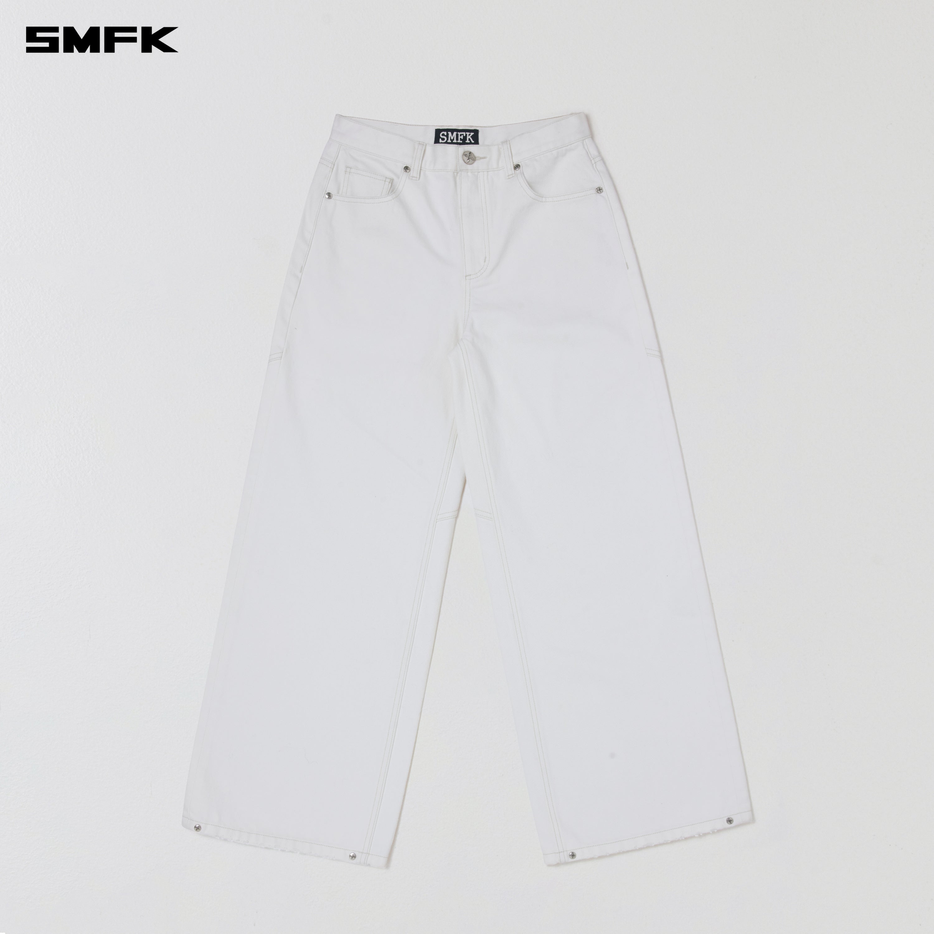 COMPASS MODE TOWER DENIM PANTS SNOW MOUNTAIN WHITE