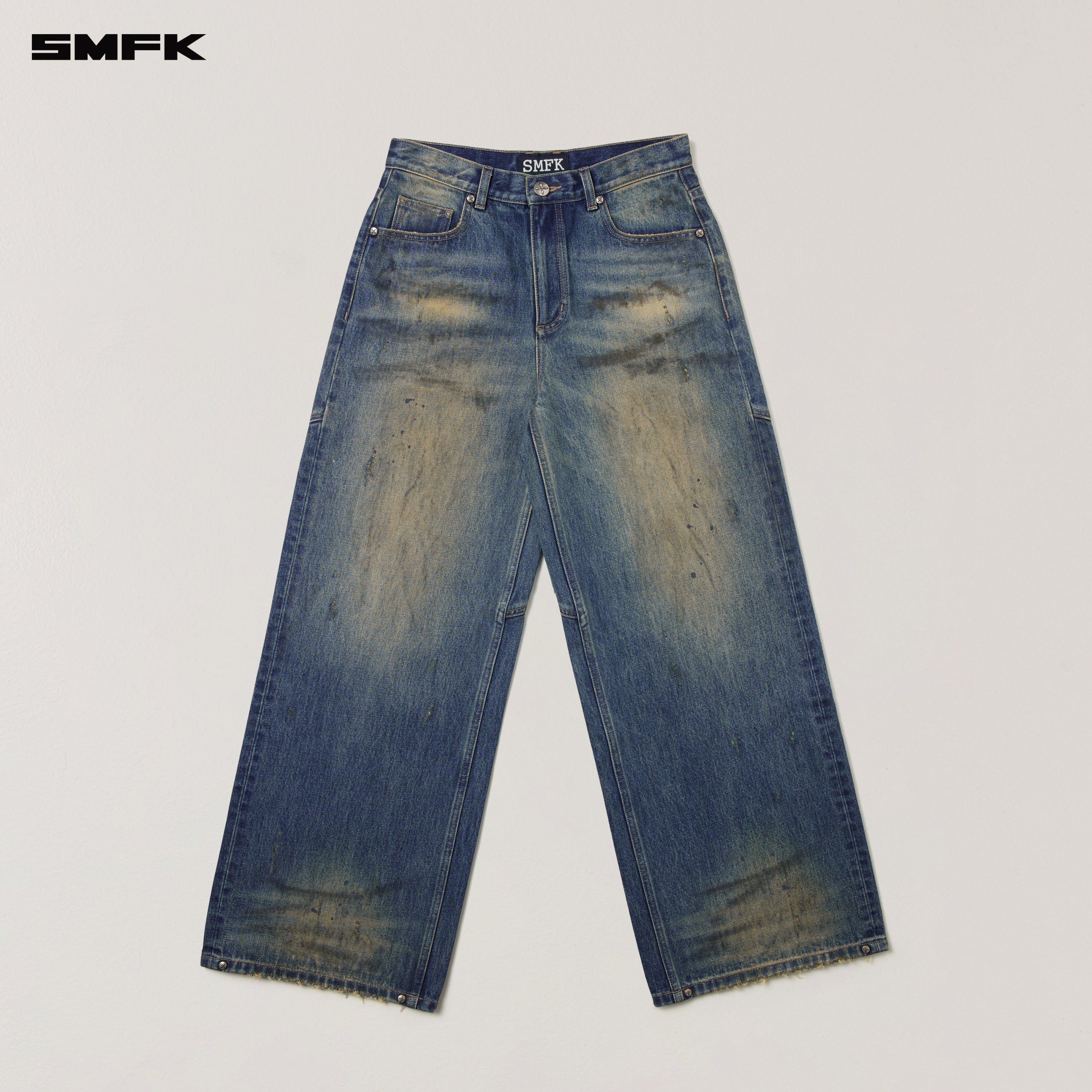 COMPASS MODE WASTELAND TOWER DENIM PANTS WASTELAND BLUE