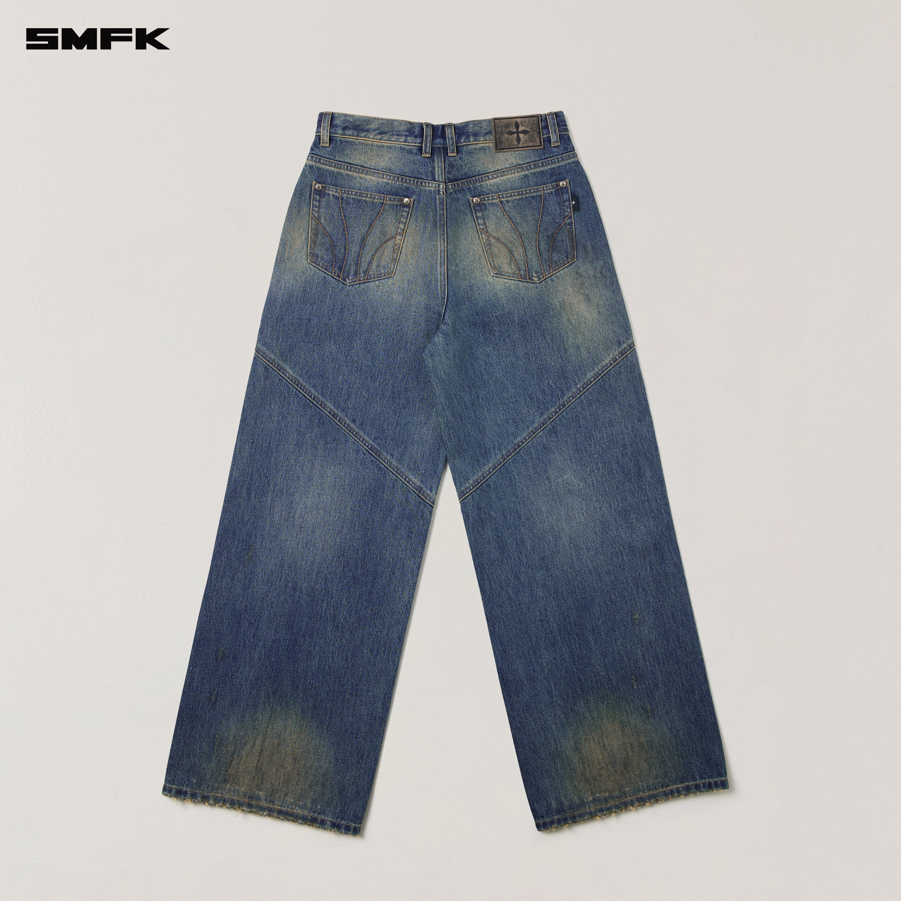 COMPASS MODE WASTELAND TOWER DENIM PANTS WASTELAND BLUE