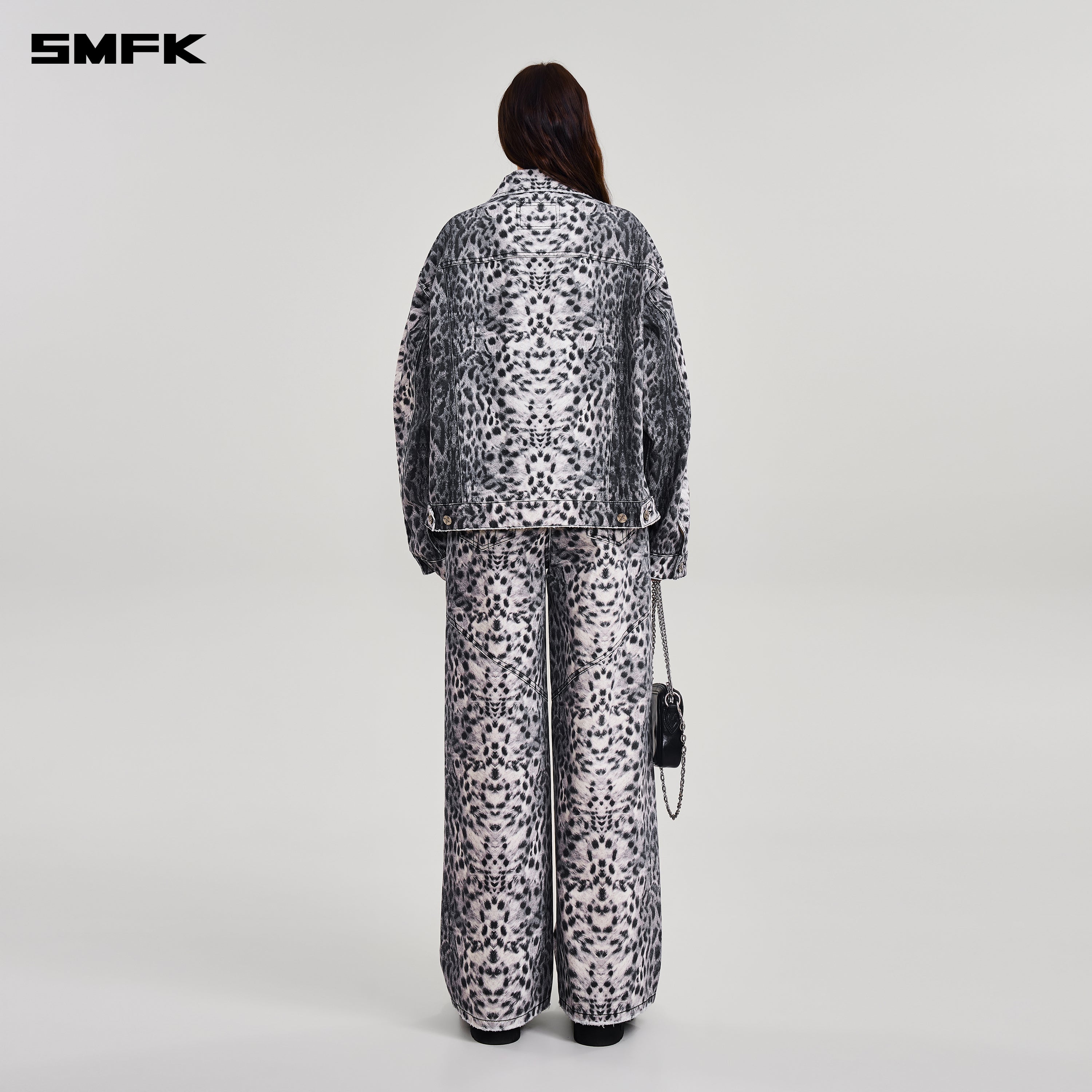 COMPASS MODE TOWER DENIM PANTS MIRAGE LEOPARD