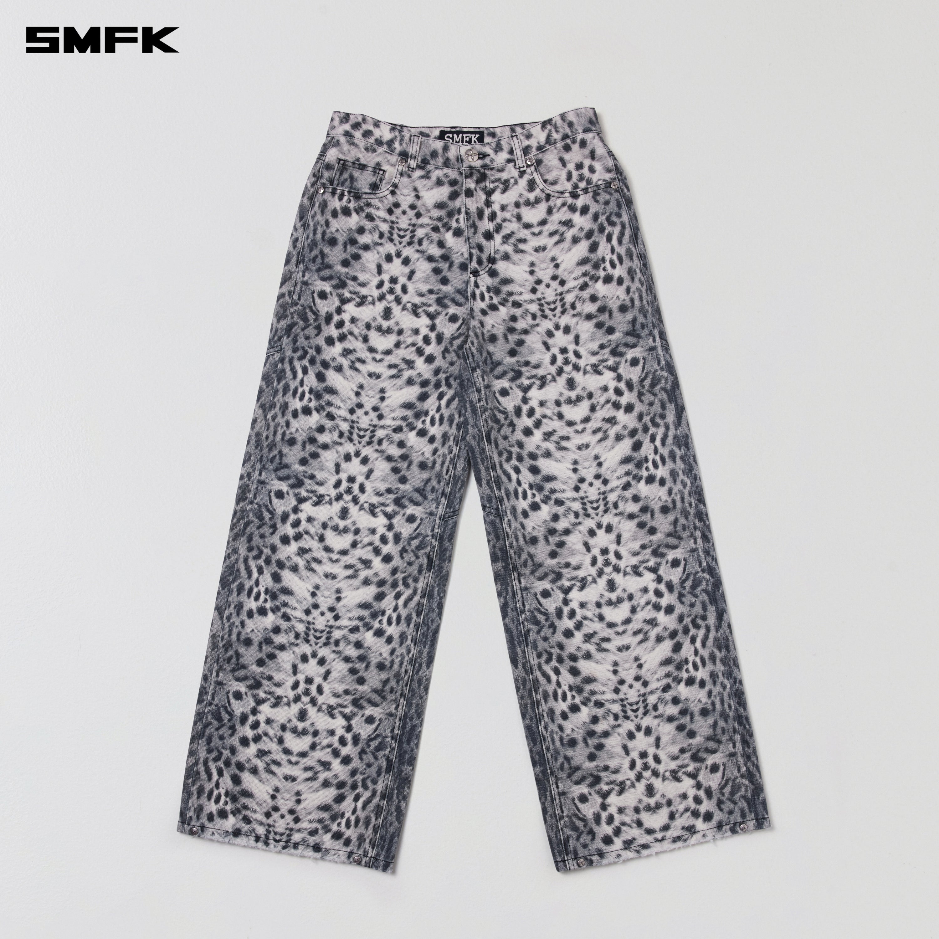 COMPASS MODE TOWER DENIM PANTS MIRAGE LEOPARD