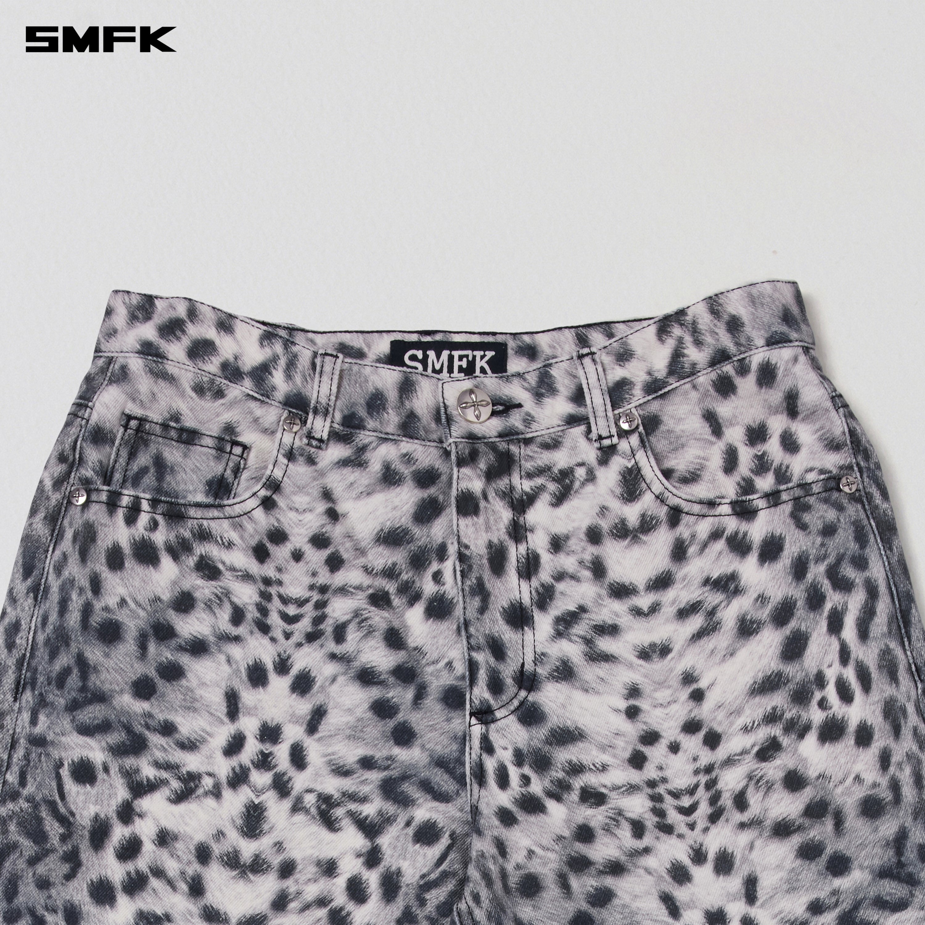 COMPASS MODE TOWER DENIM PANTS MIRAGE LEOPARD