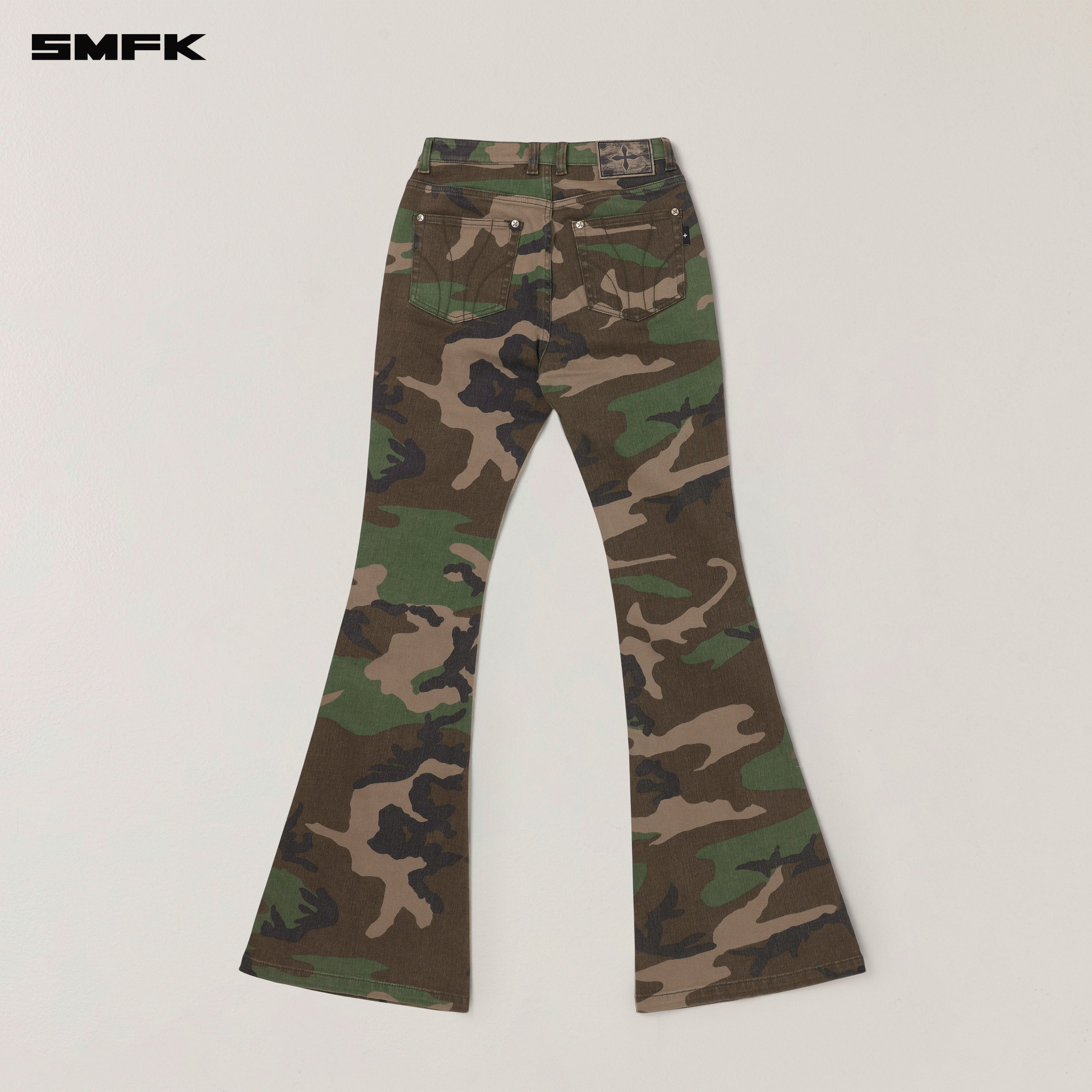 COMPASS HUNRRICANE DENIM PANTS ARMY GREEN CAMOUFLAGE