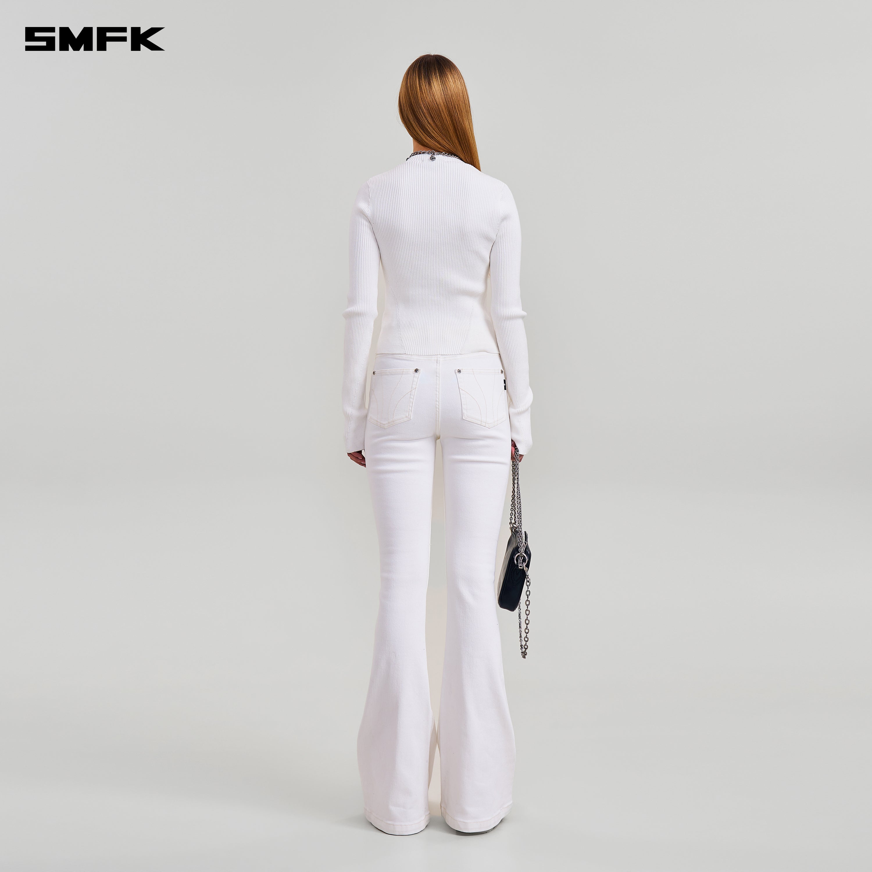 COMPASS HURRICANE DENIM PANTS SNOW MOUNTAIN WHITE