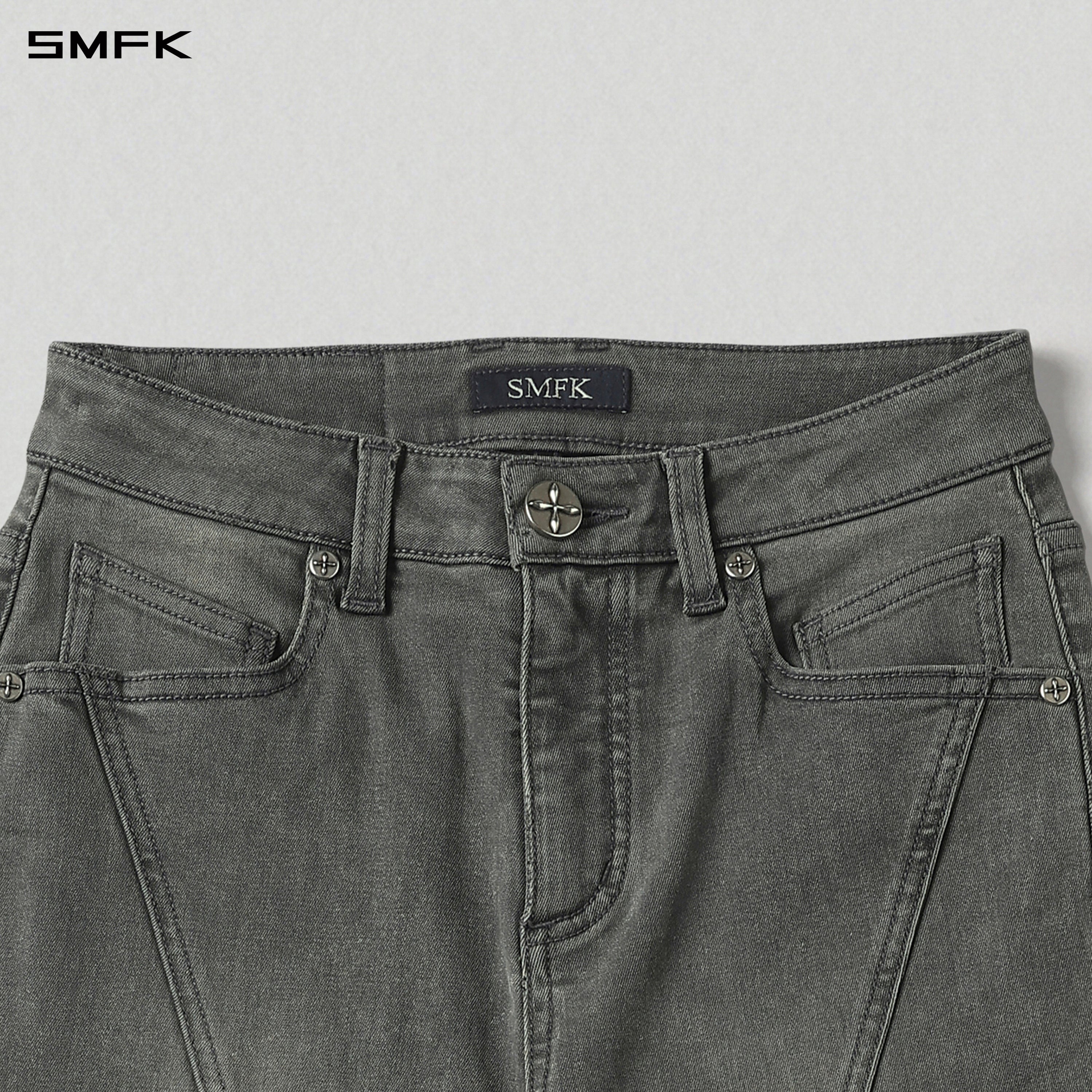 MIRAGE PRISM MODEL DENIM PANTS/E-COTTON STORM GREY
