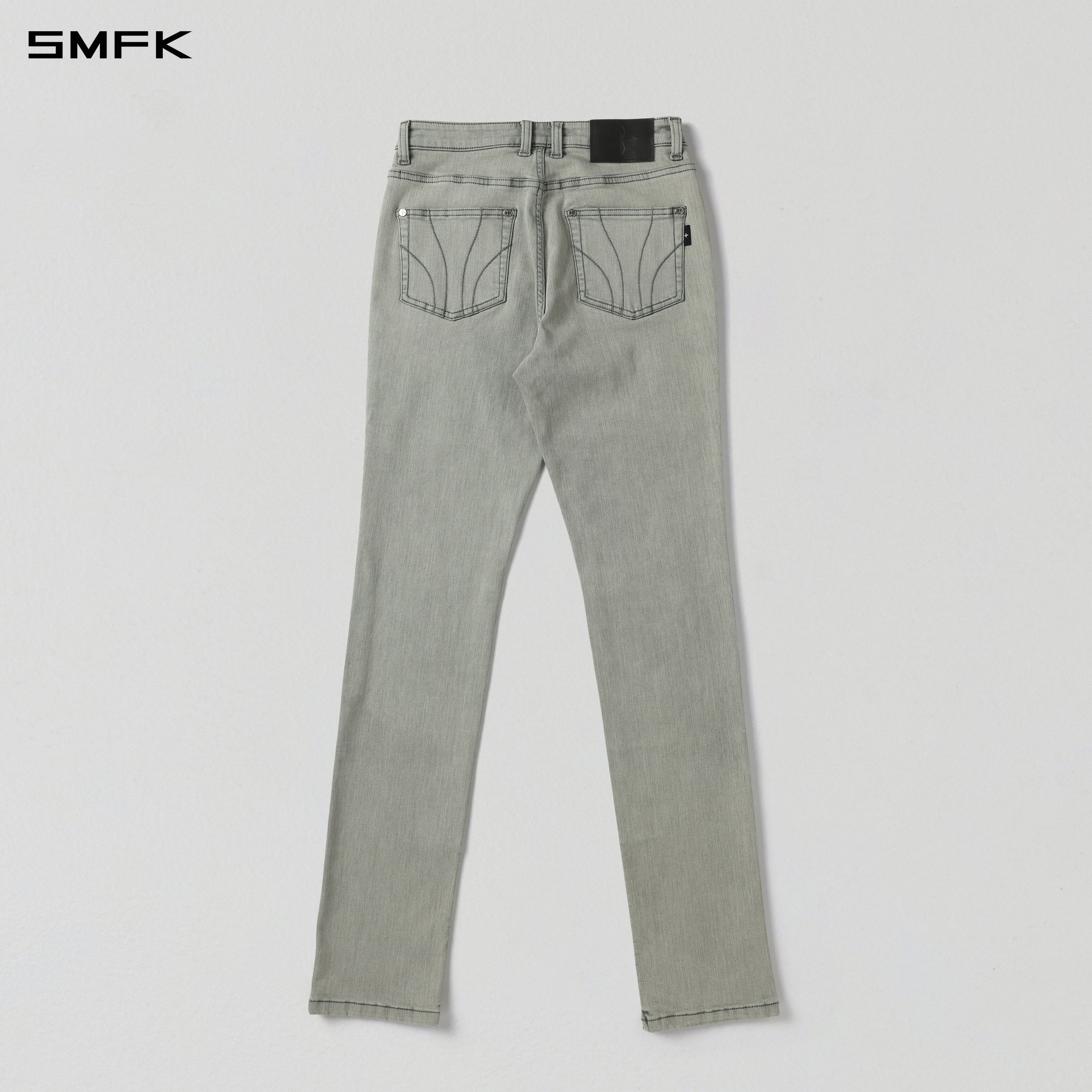 MIRAGE PRISM MODEL DENIM PANTS/E-COTTON GLACIER GREY