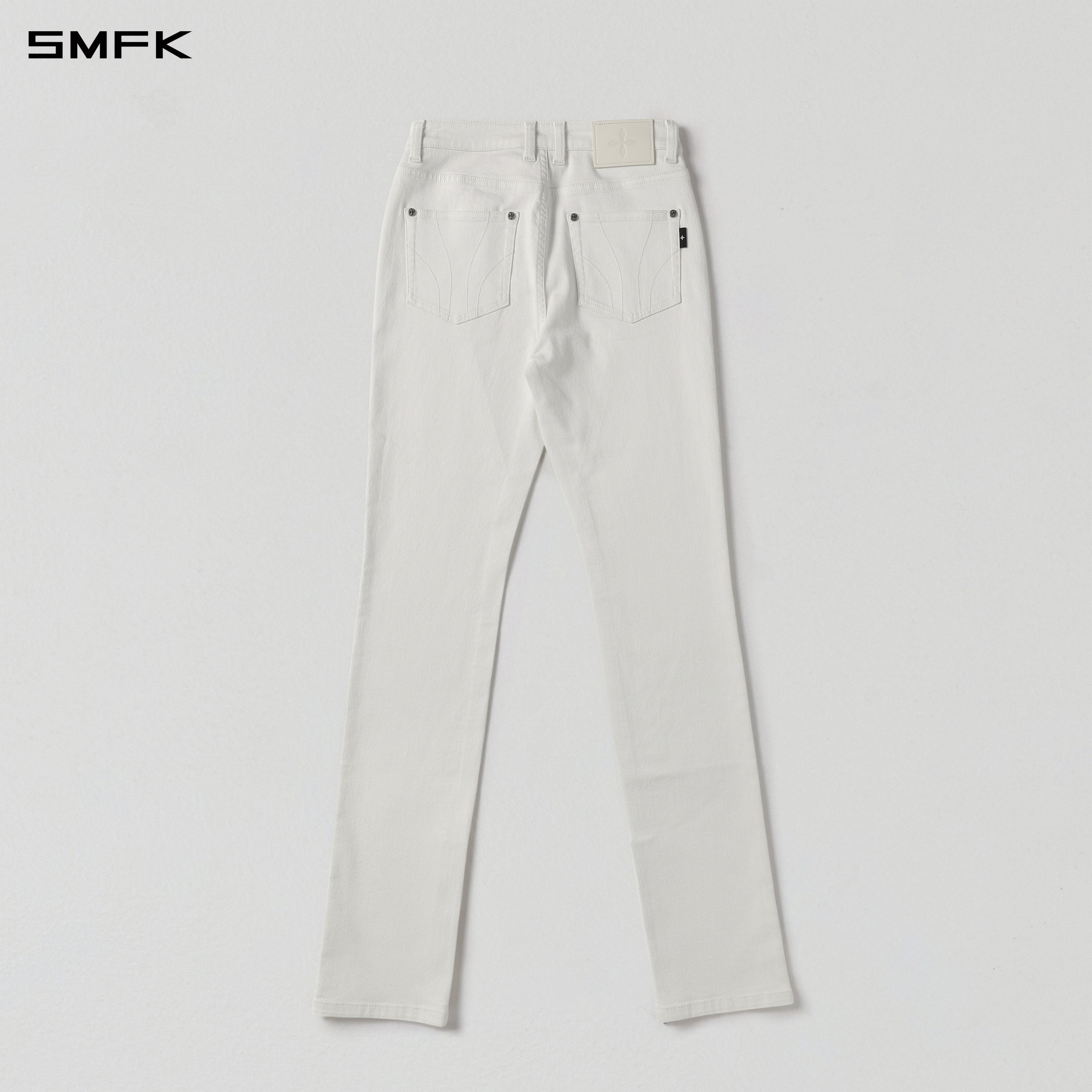 MIRAGE PRISM MODEL DENIM PANTS/E-COTTON CLOUD WHITE