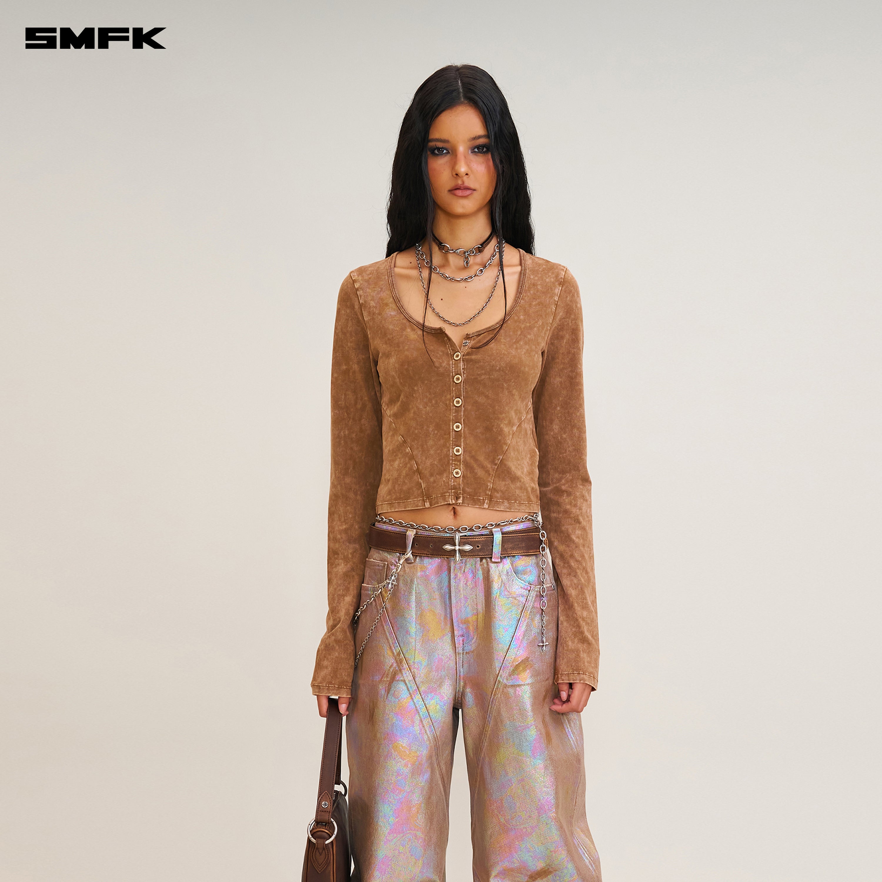 ワイルドコンチネントファンタジーシミタージーンズ（ハンドメイド）ファンタジーコンチネント