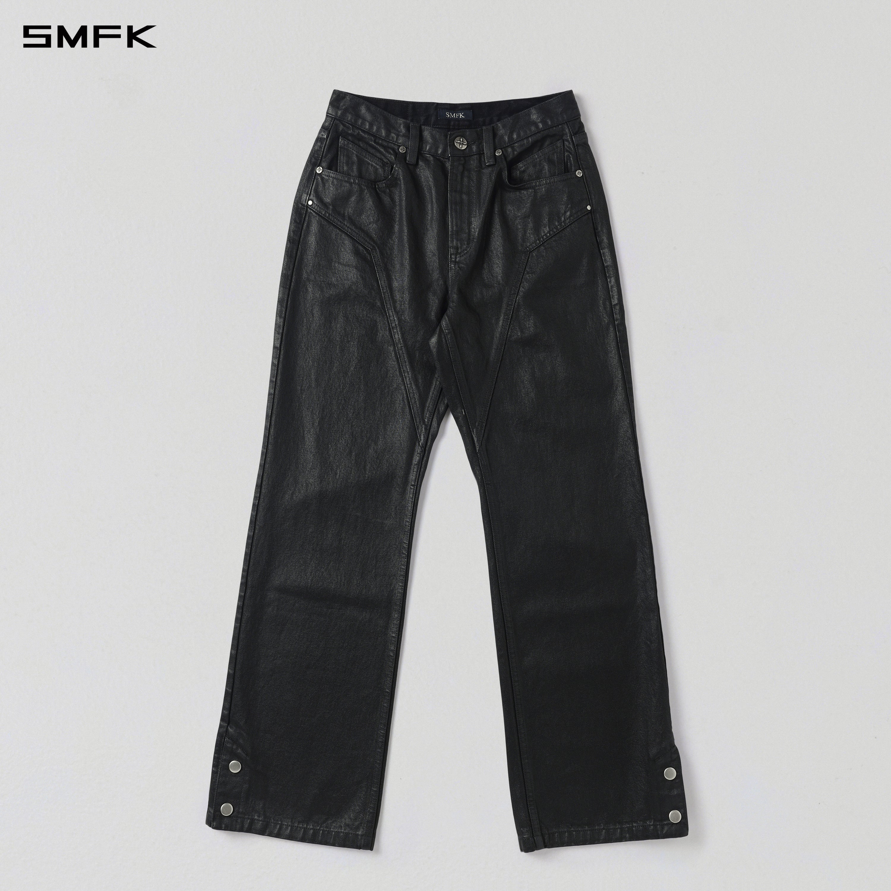 WILD MIRAGE STRT DENIM PANTS/DENIM COTTON+SLOW WASH/W INK BLACK